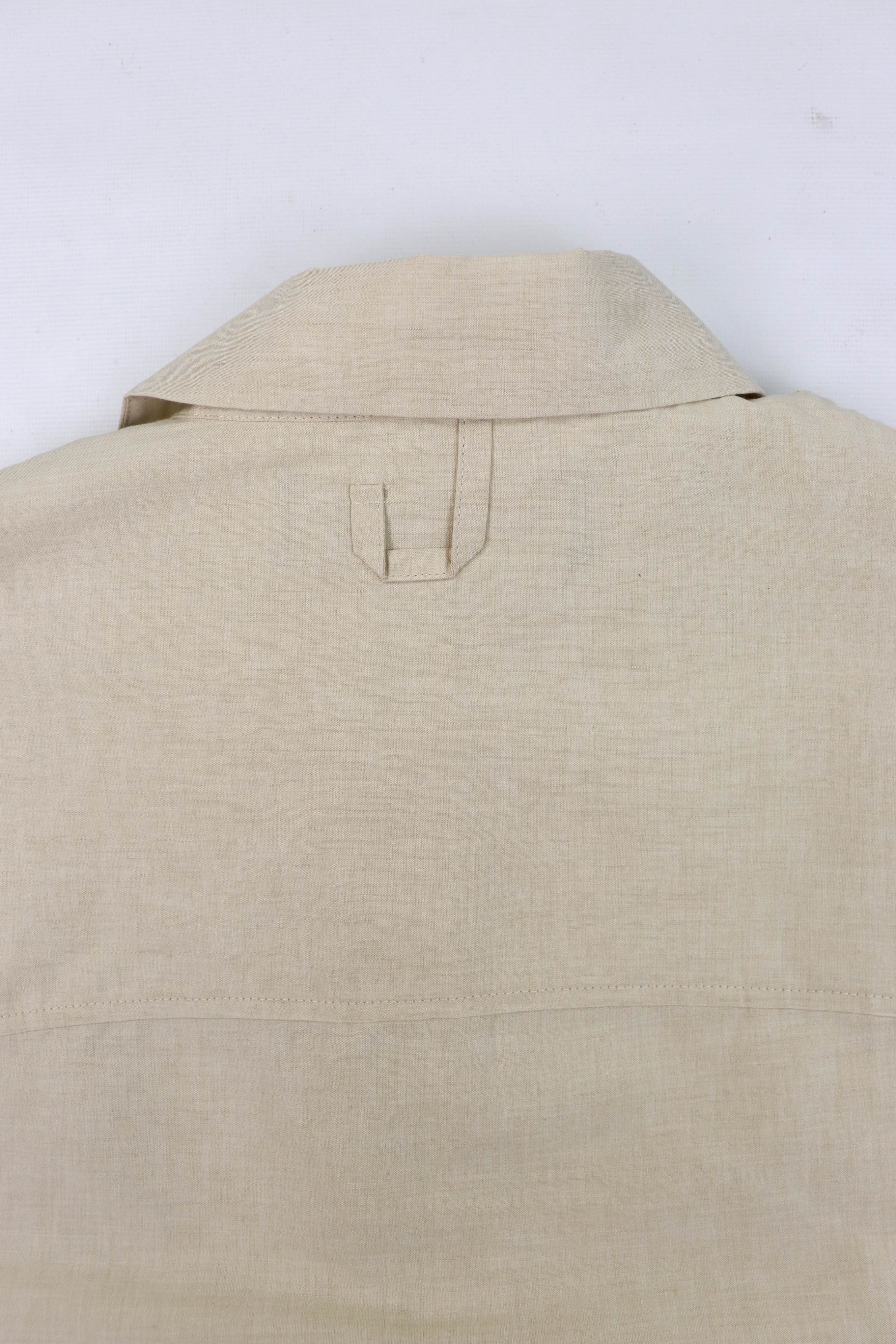 Jacquemus The Jacquemus La Croisiere Beige Linen Blend Oversized Shirt Size US XL / EU 56 / 4 - 10 Thumbnail