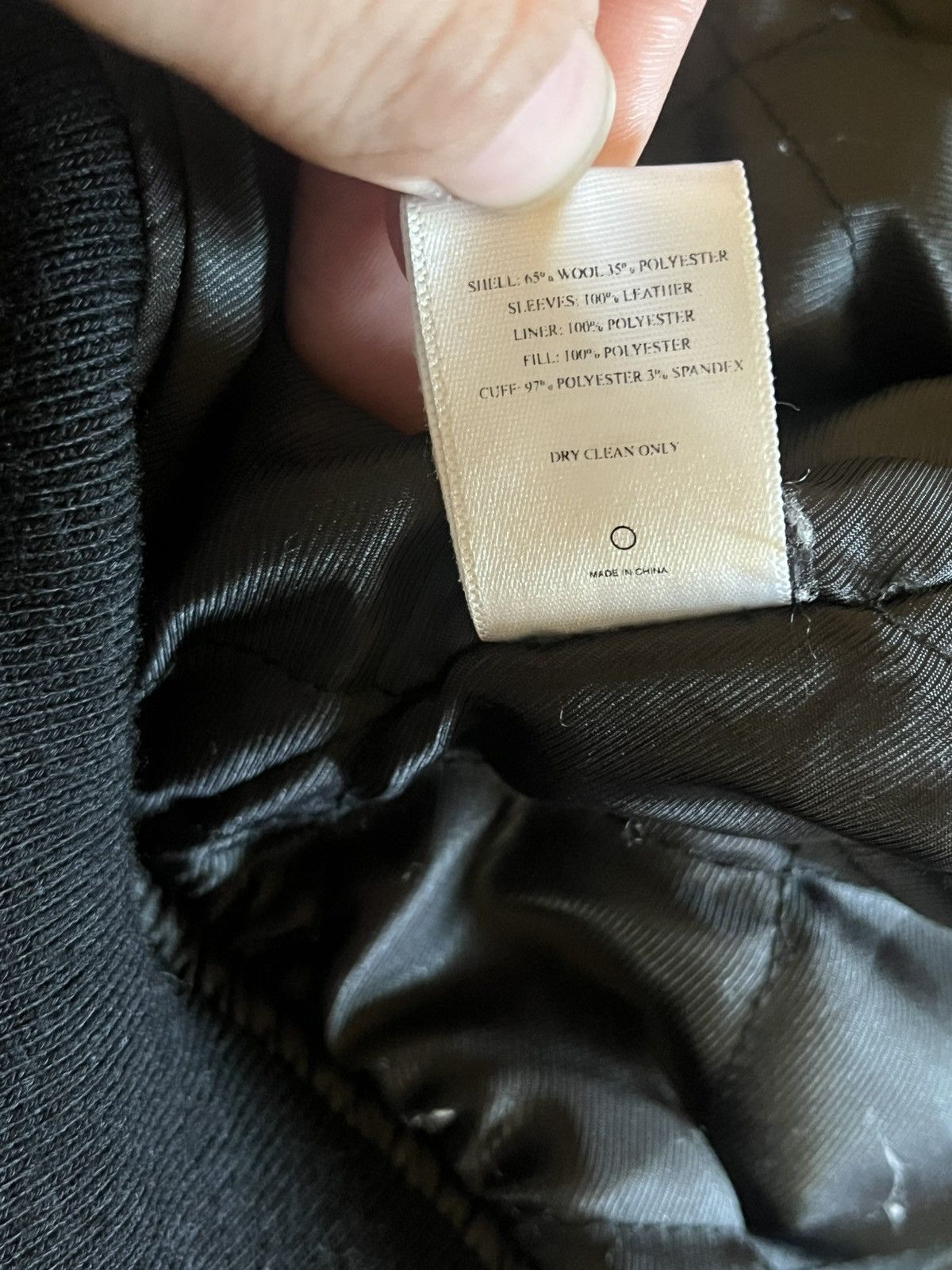 Stampd STAMPD/Nobu Matsuhisa Rare Leather/Wool jkt Size US L / EU 52-54 / 3 - 10 Thumbnail