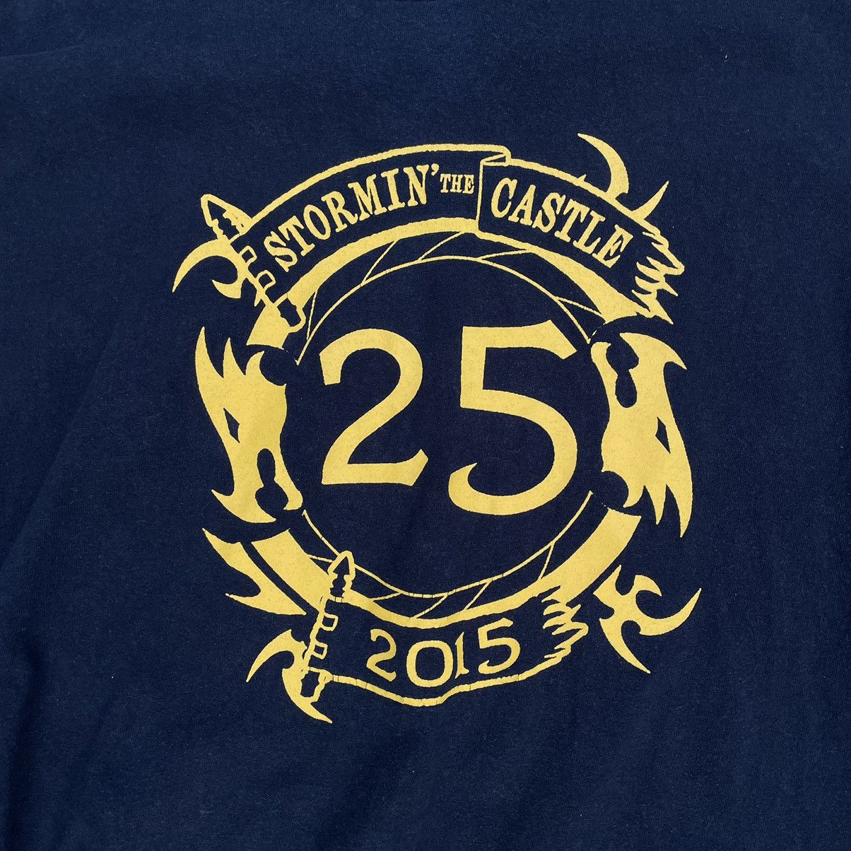 Vintage Vintage T-shirts Bikers Stormin The Castle 00s Logo Y2K Size US XXL / EU 58 / 5 - 3 Thumbnail