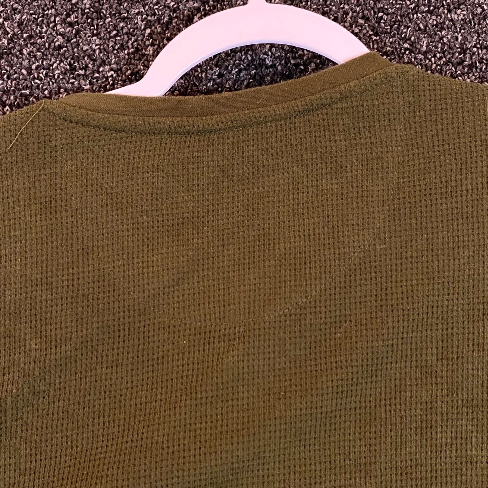 Spyder Spyder Shirt Mens XL Green Henley Waffle Thermal Tee Long Sleeve Outdoor Hiking Size US XL / EU 56 / 4 - 7 Thumbnail
