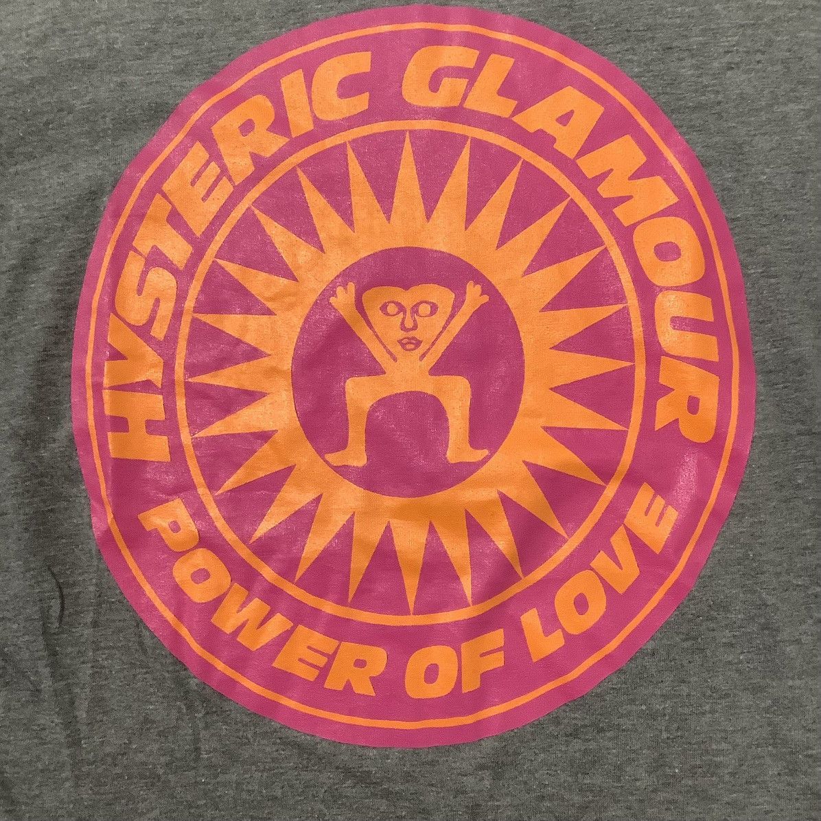 Hysteric Glamour × Japanese Brand × Vintage 90s Single Stitch Hysteric Glamour Power of Love Size US M / EU 48-50 / 2 - 4 Thumbnail