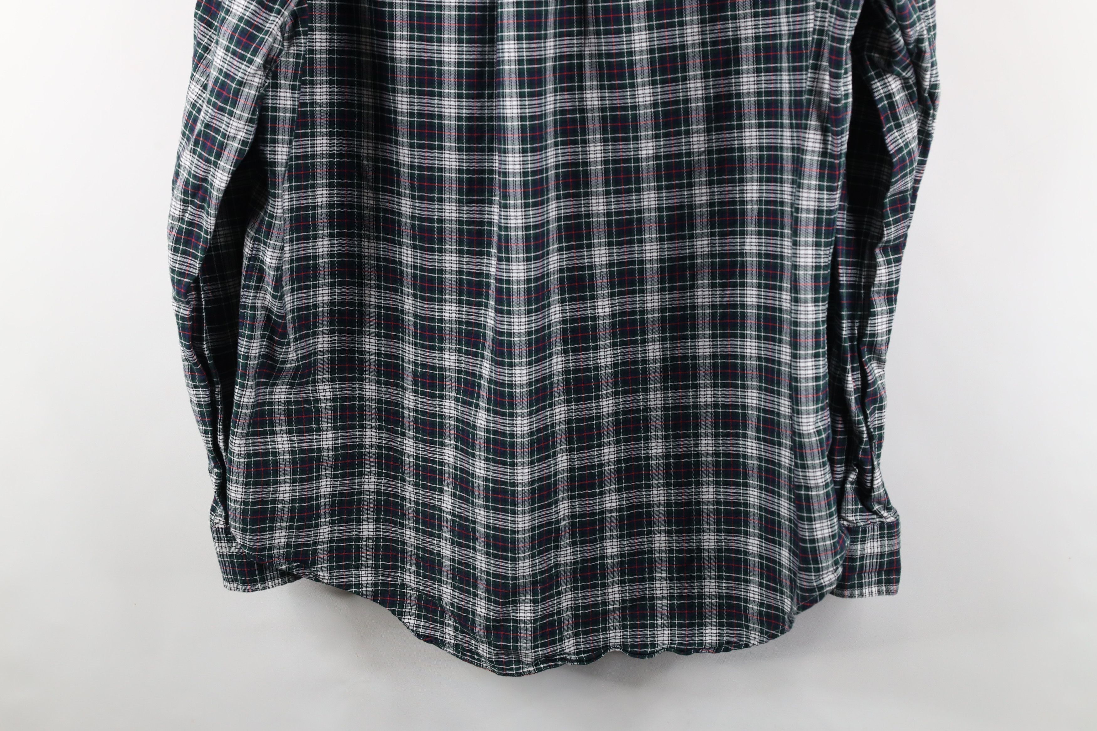 Ralph Lauren × Vintage Vintage Ralph Lauren Heavyweight Button Down Shirt Plaid Size US L / EU 52-54 / 3 - 10 Thumbnail
