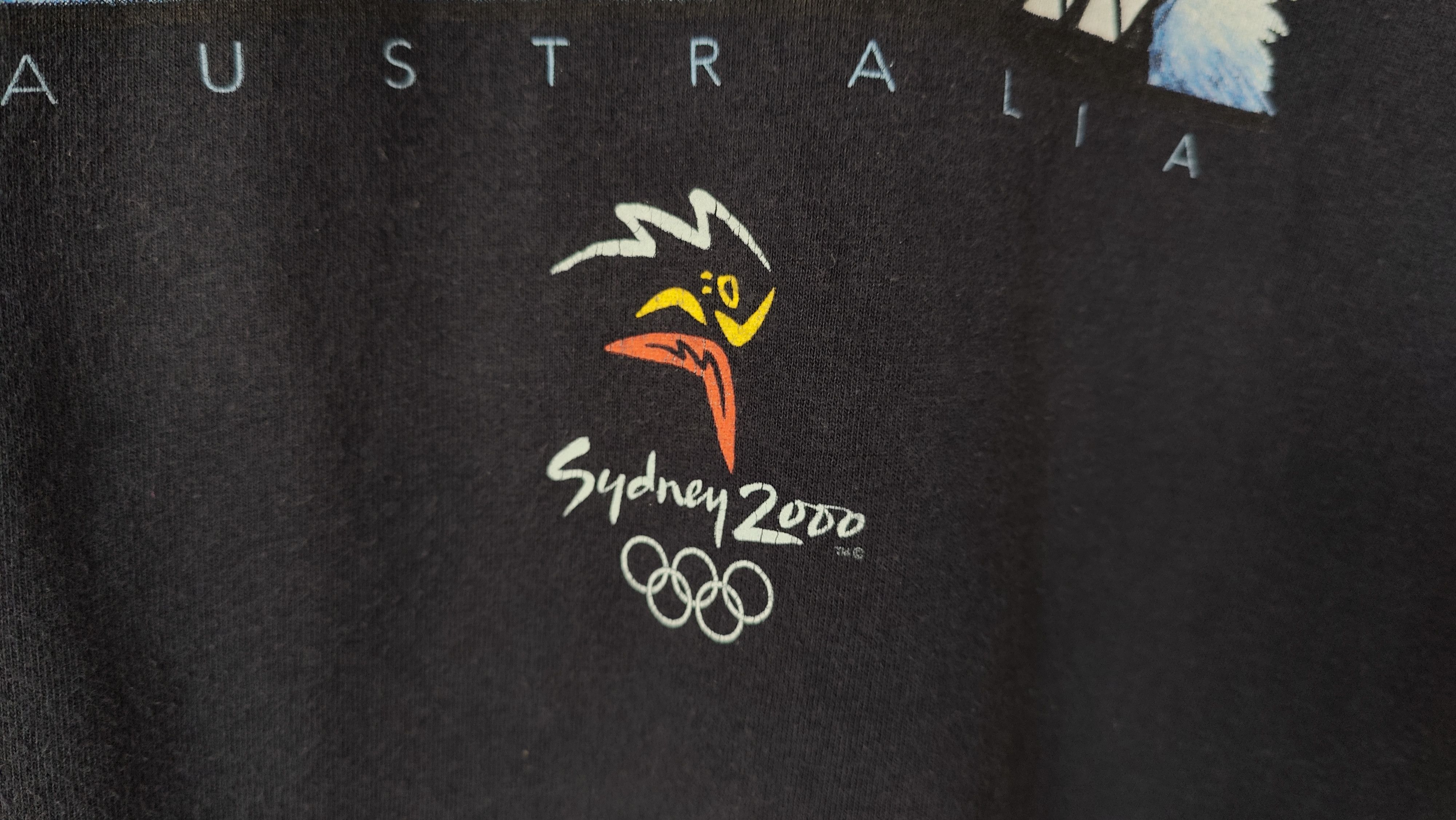 USA Olympics Sydney 2000 VTG Olympics Australia ACME Bonds Vintage tshirt Size US XL / EU 56 / 4 - 4 Thumbnail