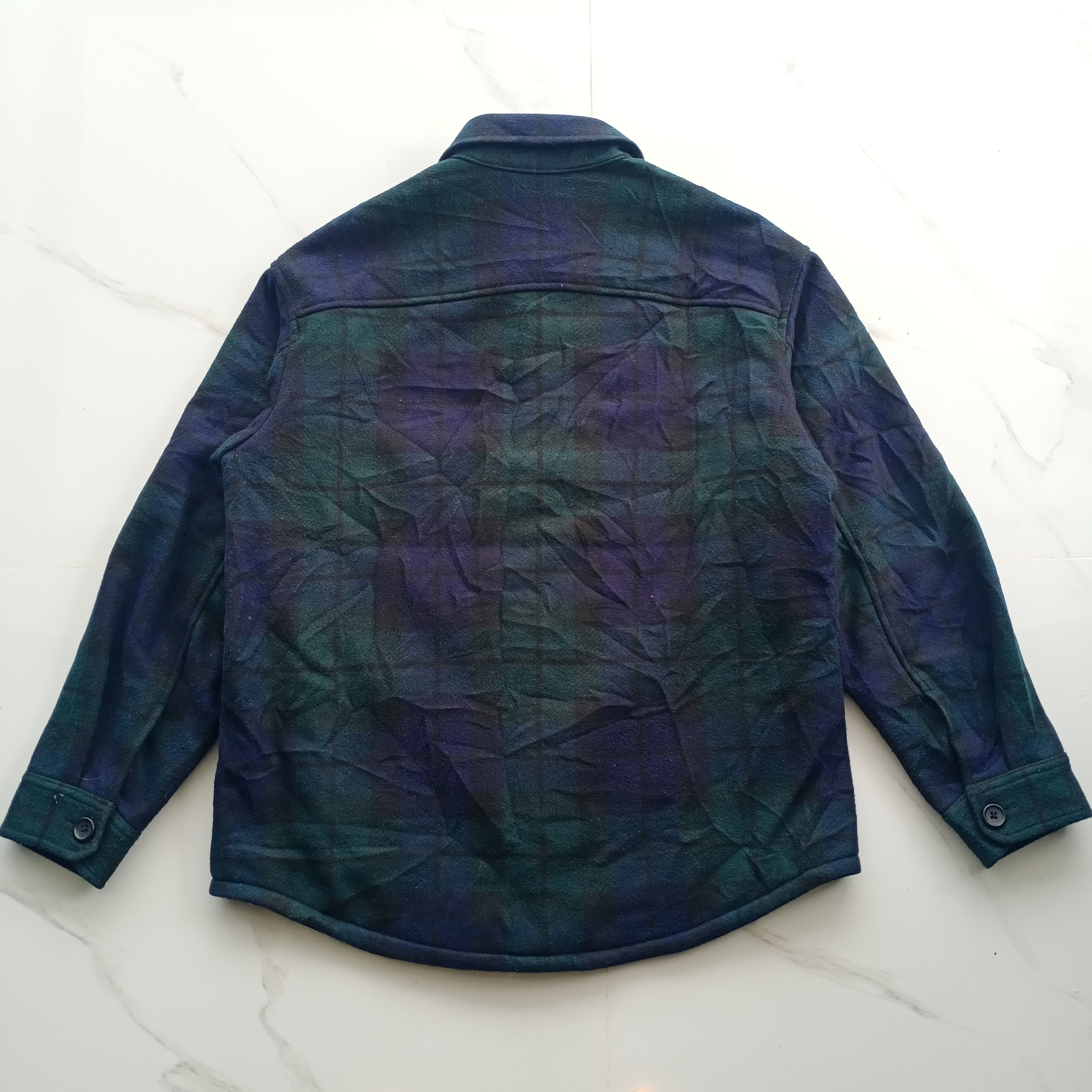 Japanese Brand × Uniqlo UNIQLO TARTAN DESIGN WOOL BUTTON JACKET POCKET M SIZE Size US M / EU 48-50 / 2 - 12 Thumbnail