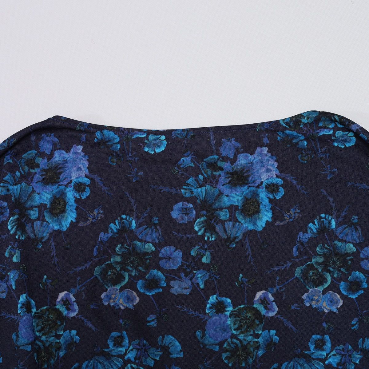 John Galliano Galliano Floral Print Flower Blue Top Longsleeve Blouse Size S / US 4 / IT 40 - 16 Thumbnail