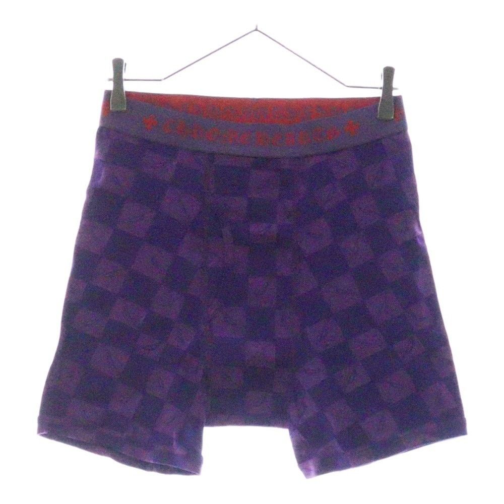 Chrome Hearts Classic Rib Boxer Shorts Purple