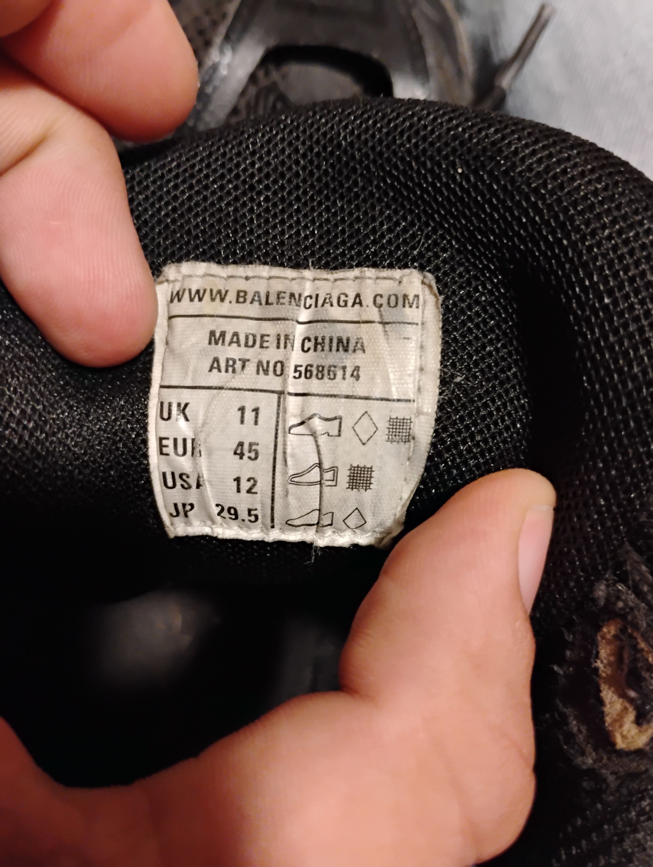 Balenciaga Balenciaga track 2 clear sole Size US 11.5 / EU 44-45 - 8 Thumbnail
