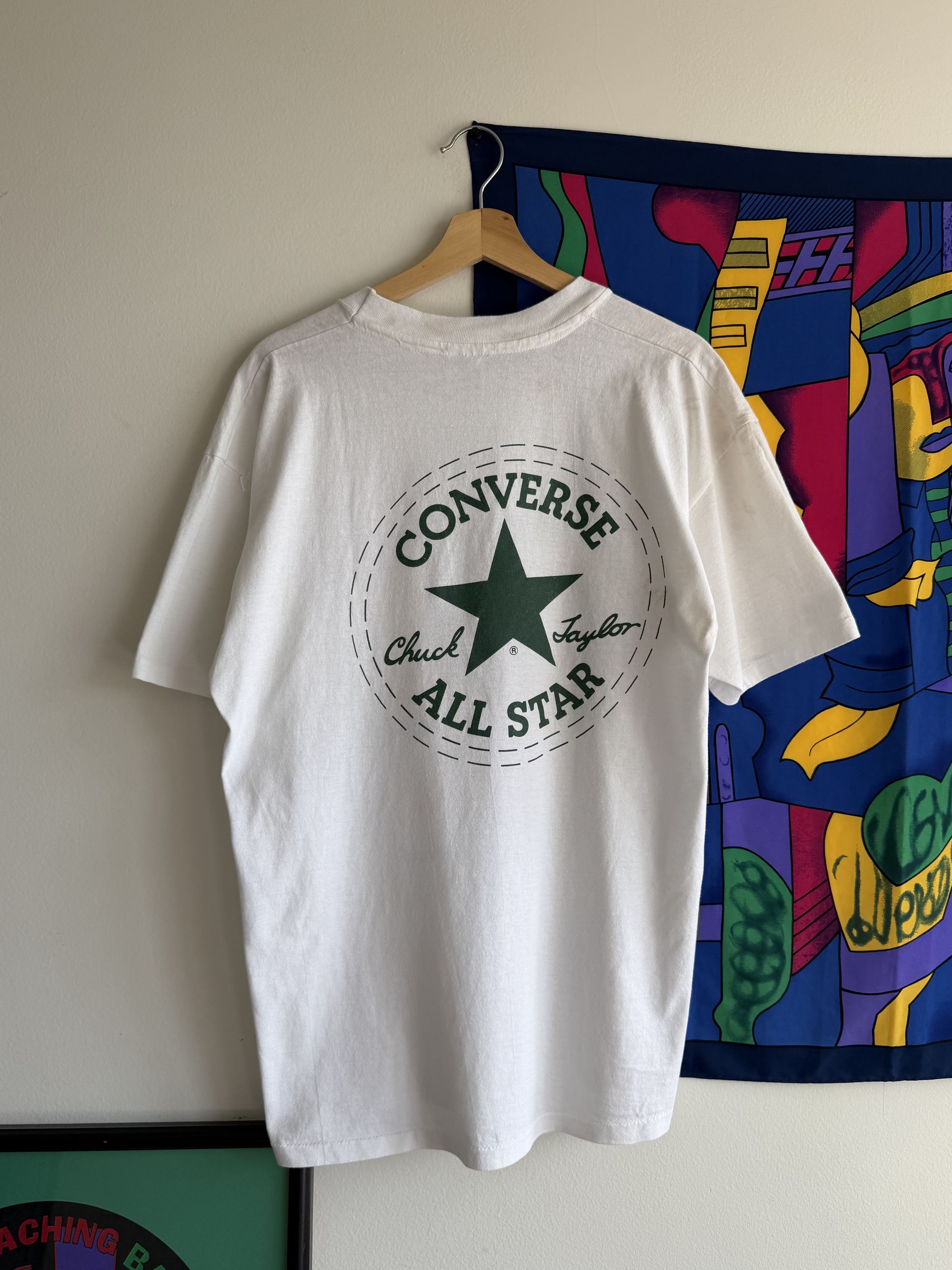 Converse Vintage 1997 Converse All Star Hoop Challenge Tee Size US XL / EU 56 / 4 - 3 Thumbnail