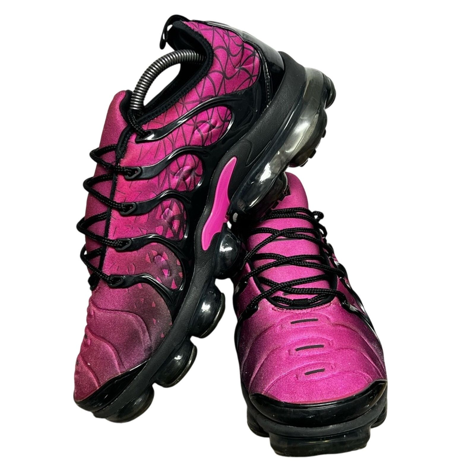 Nike Size 10 - Nike Air VaporMax Plus Active Fuchsia 924453-603 Size US 10 / EU 43 - 4 Thumbnail