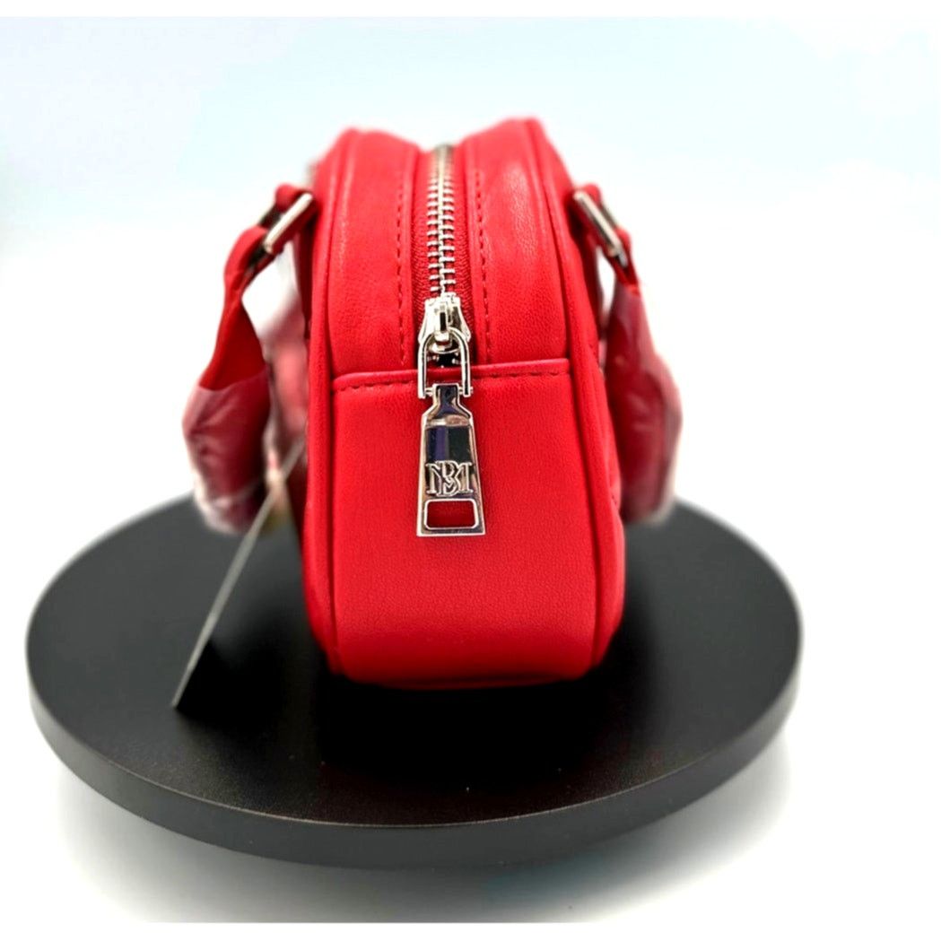 Badgley Mischka Badgley Mischka Crossbody Dome with Studs - Red Size ONE SIZE - 8 Thumbnail