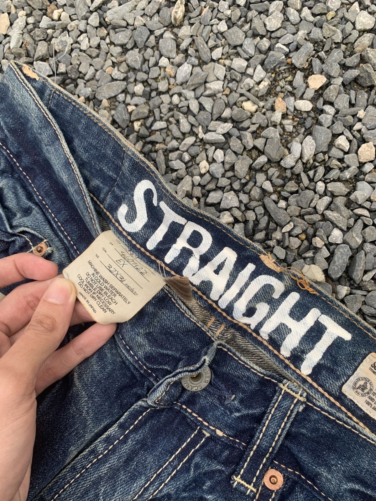 Kapital SCANNER FUNDAMENTAL CLAWMARK SELVEDGE JAPANESE RUSTY DENIM Size US 32 / EU 48 - 15 Thumbnail
