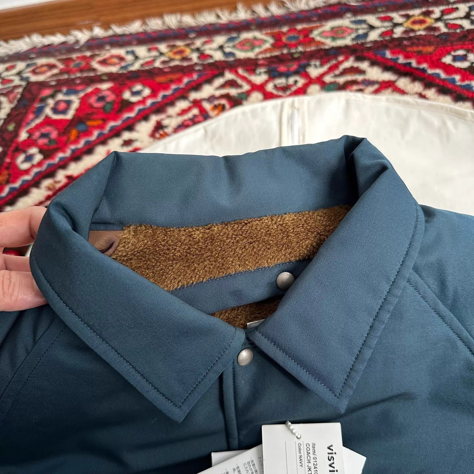 Visvim VISVIM 24SS Coach JKT Silk Wool Blend Jacket Size 4 Size US XL / EU 56 / 4 - 6 Thumbnail