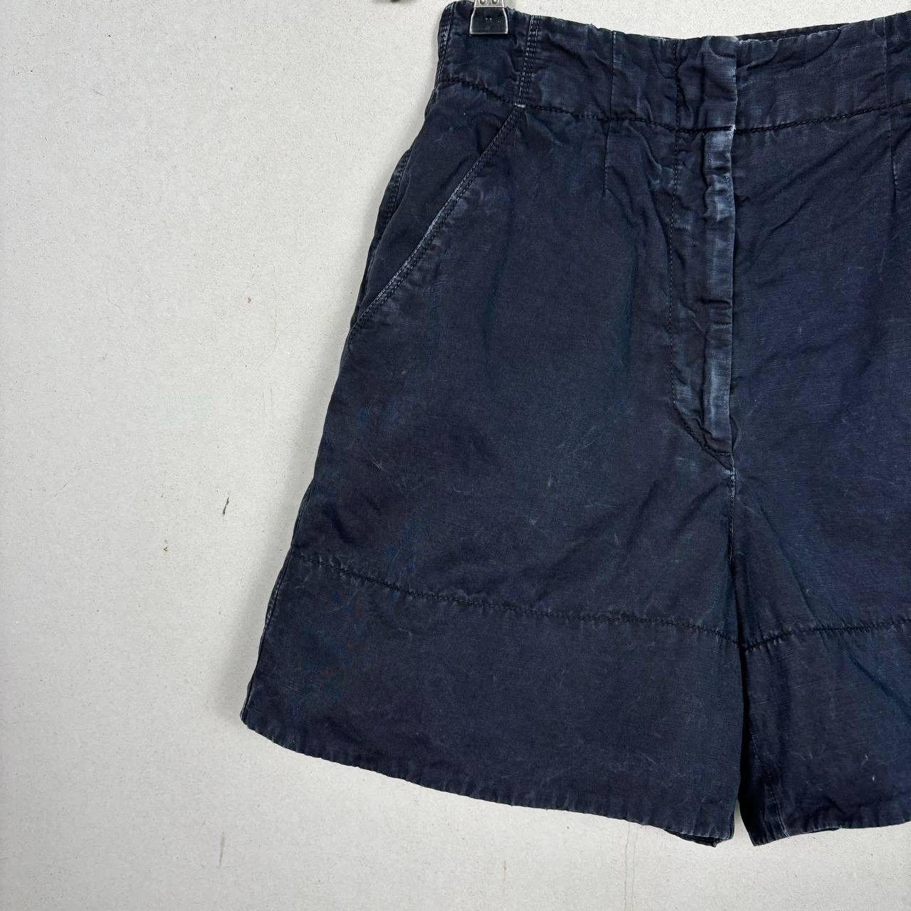 Prada Prada Fit Black Sun Faded Cargo Shorts Size 25" / US 0 / IT 36 - 4 Thumbnail