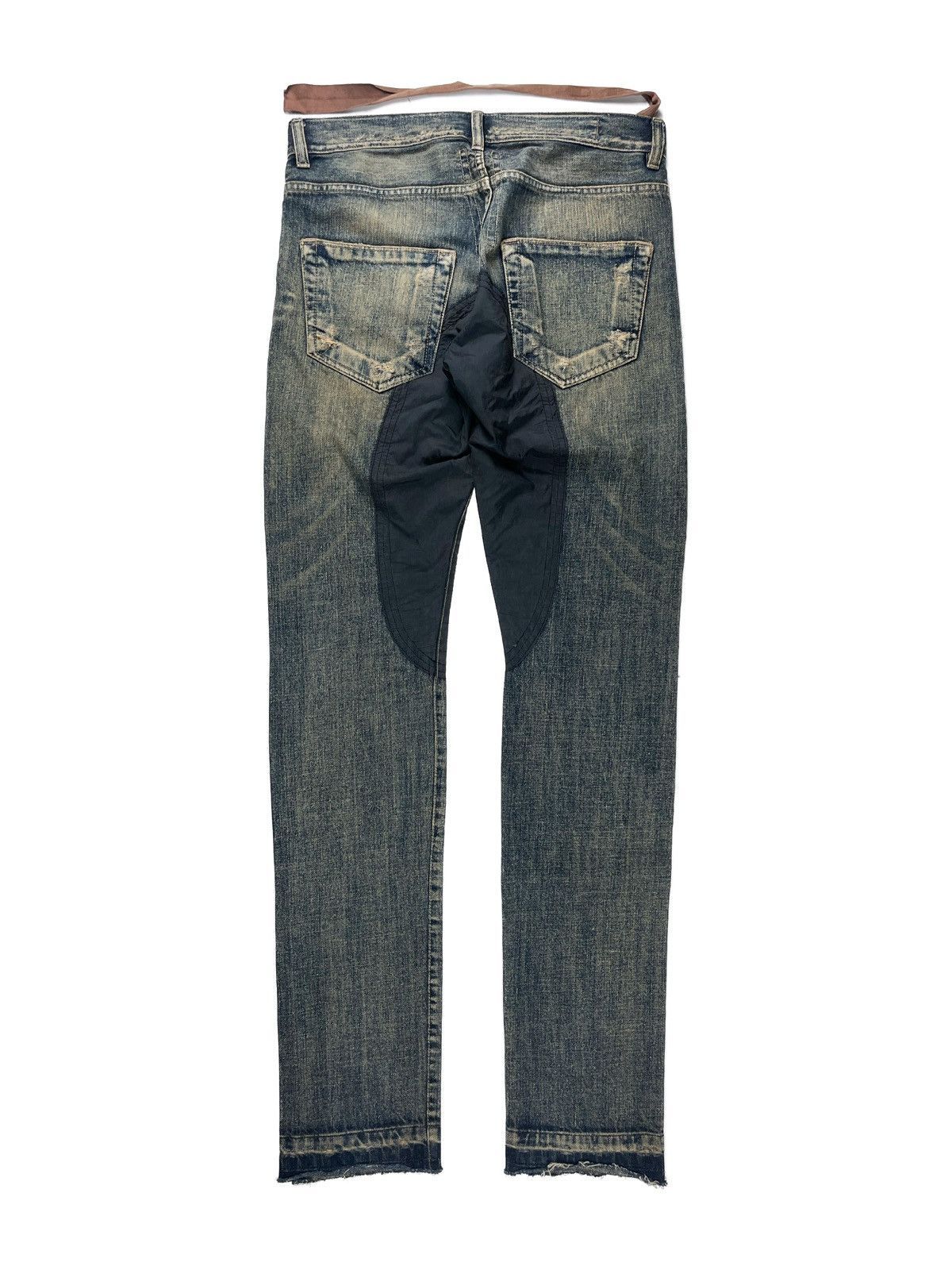 パンツ NORITA leather flare denim archive NORITA leather flare denim archive