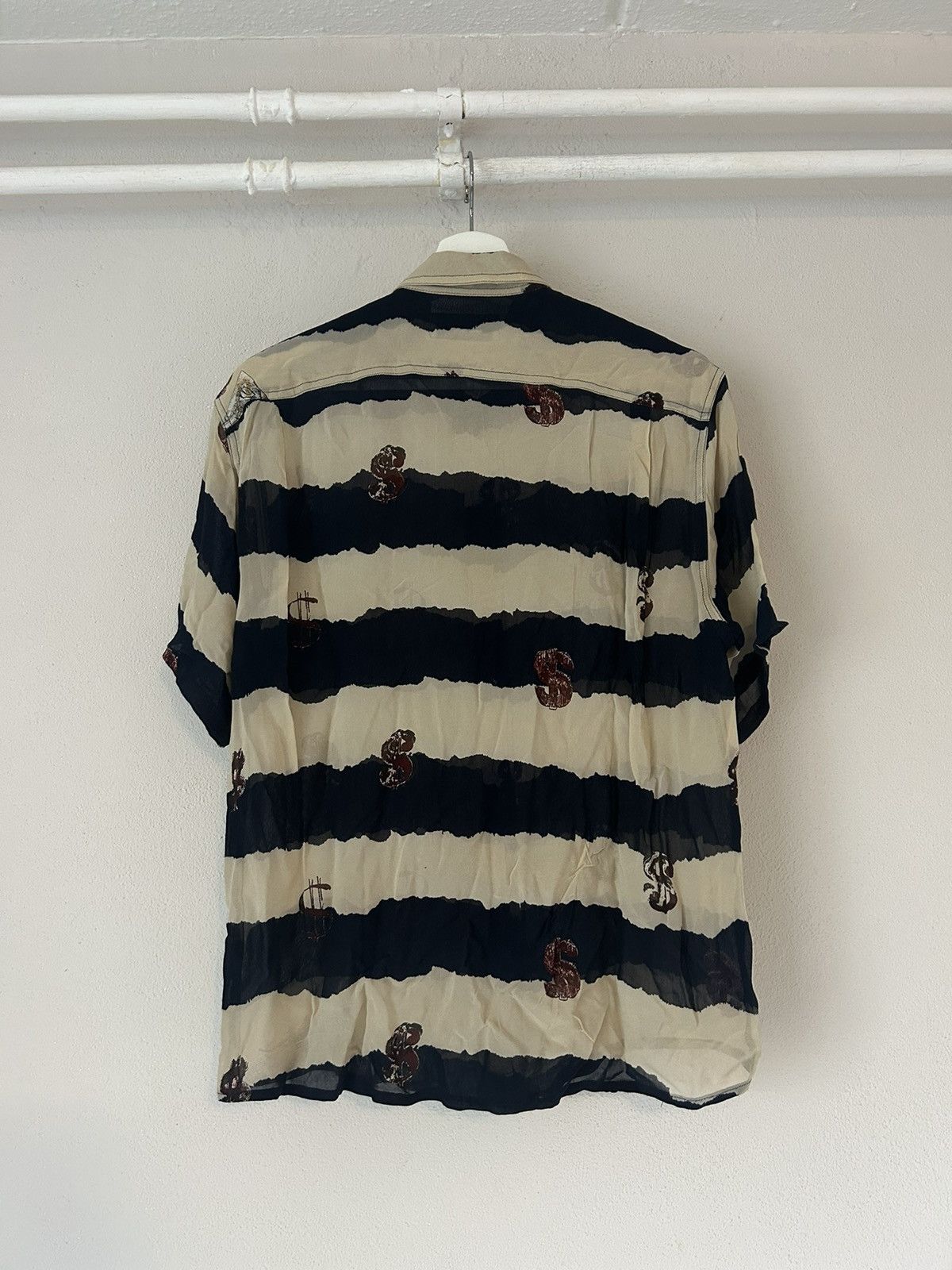 Iceberg Dollar Striped Short-Sleeve Shirt Size US M / EU 48-50 / 2 - 5 Thumbnail