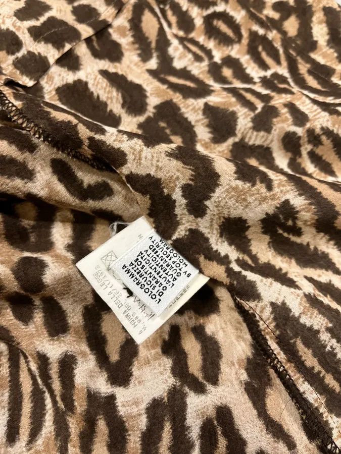Dolce & Gabbana 2000s Dolce & Gabbana Leopard Glamour Shirt Size M / US 6-8 / IT 42-44 - 12 Thumbnail