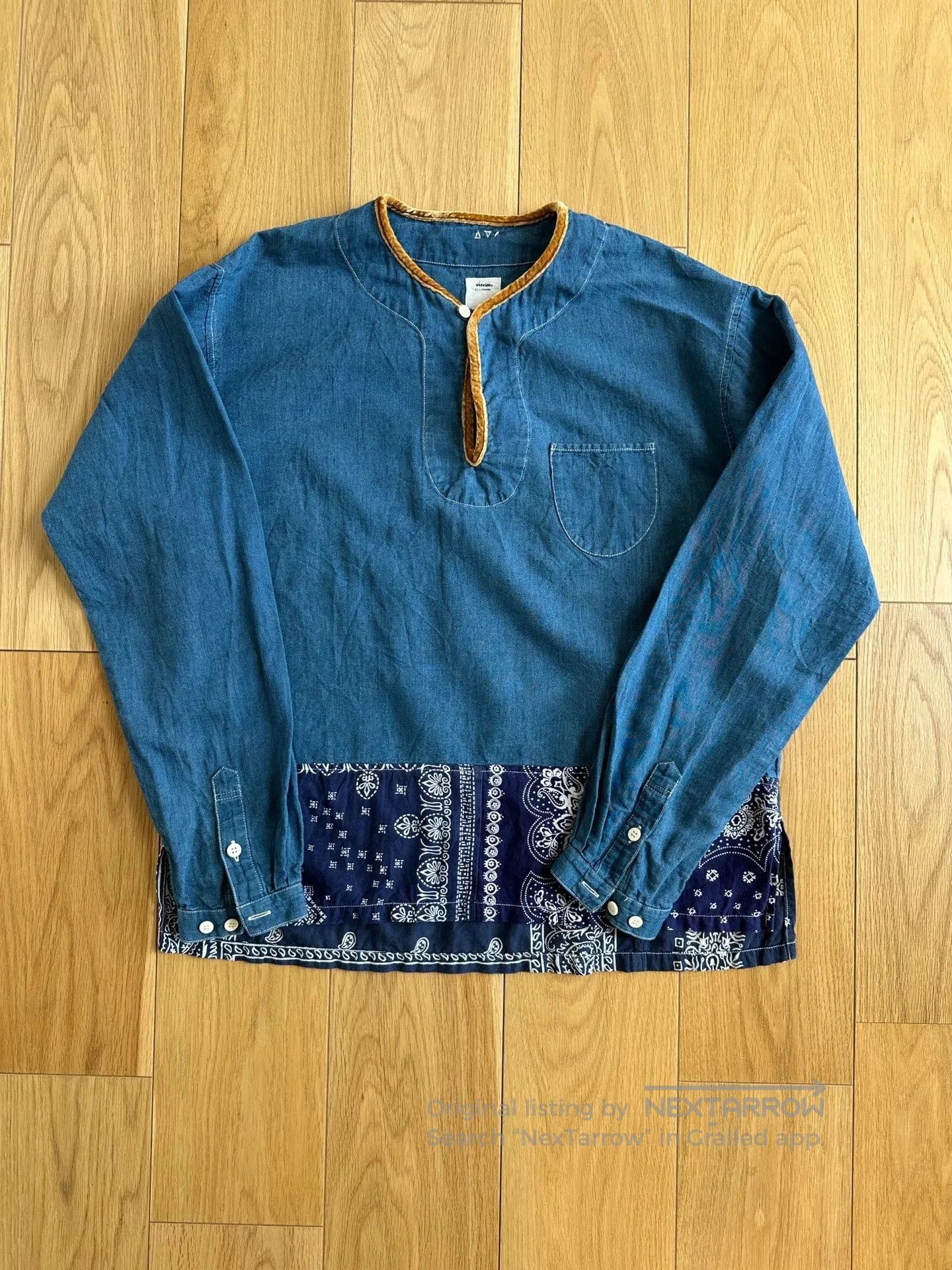 Visvim SS22 TUNIC P.O. WILDFLOWER P.W. | Grailed