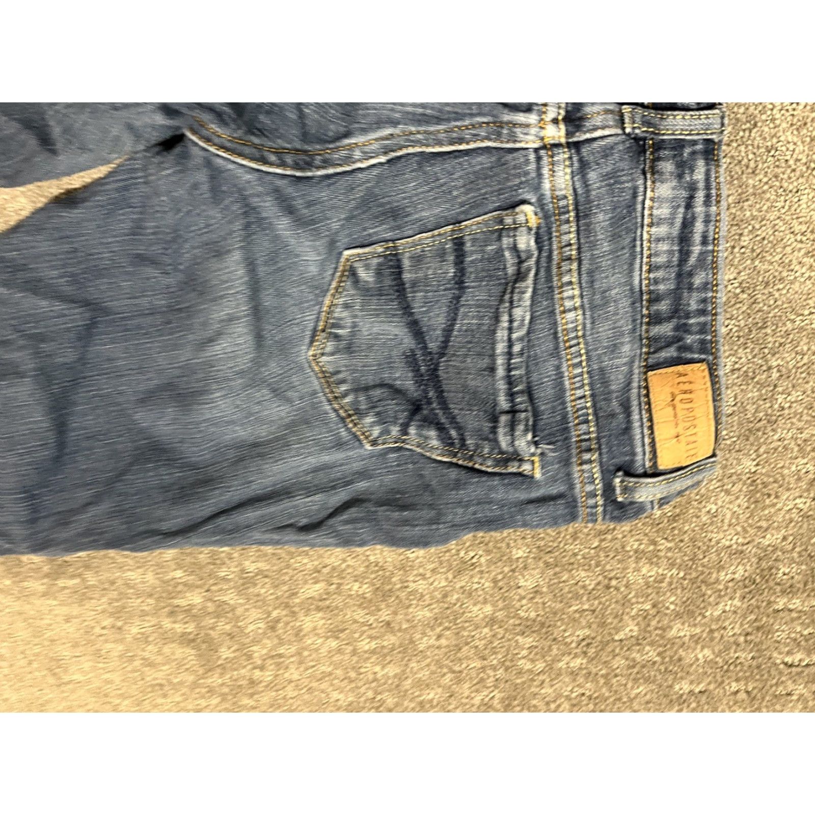 Aeropostale VINTAGE Aeropostale Jeans Women's Size 4 Regular Fit Ankle Jegging Blue Denim Fall Winter Spring Summer Size 27" / US 4 / IT 40 - 5 Thumbnail