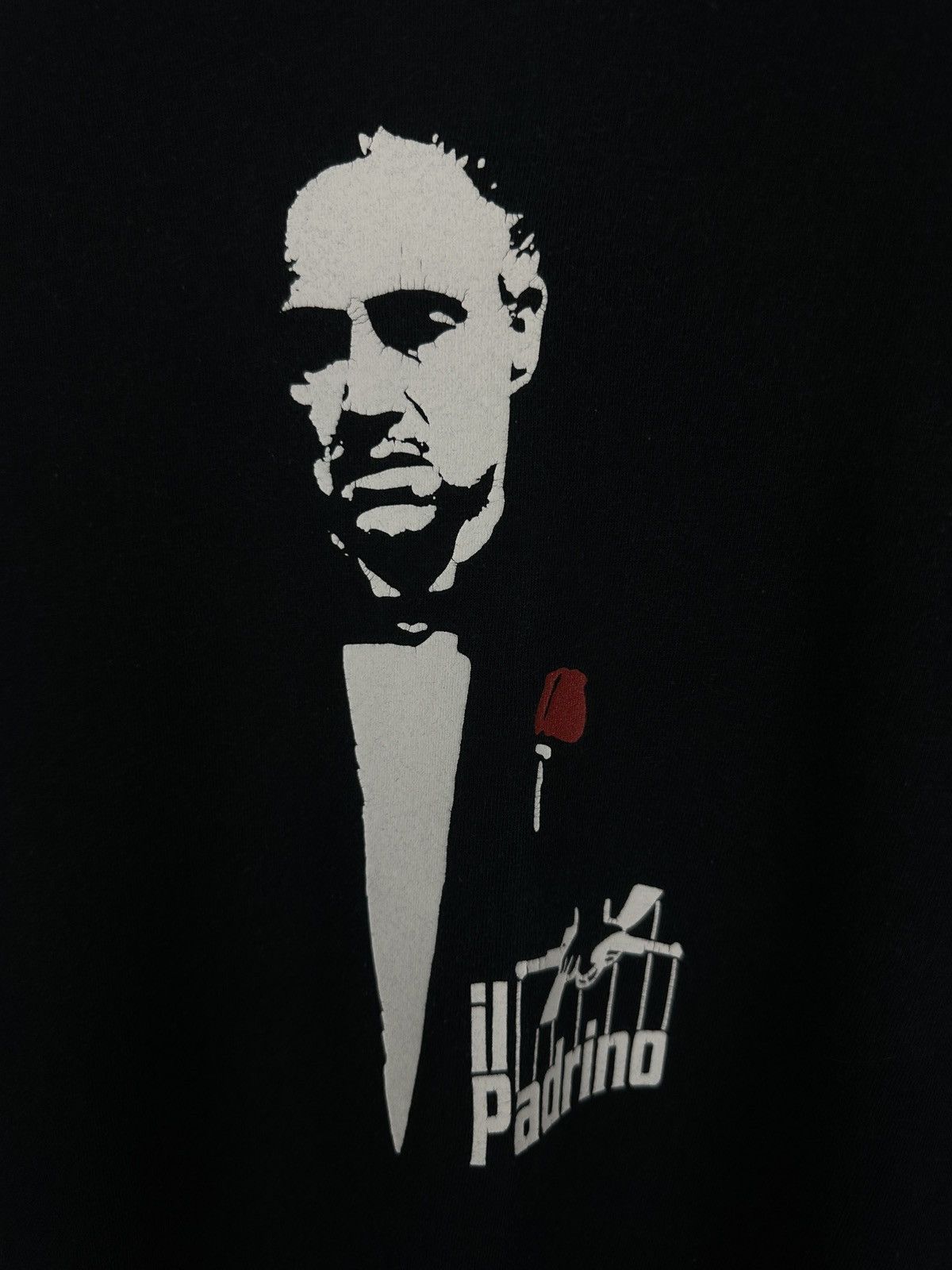 Vintage Vintage The Godfather Don Corleone Movie Graphic T Shirt Tee Size US L / EU 52-54 / 3 - 5 Thumbnail