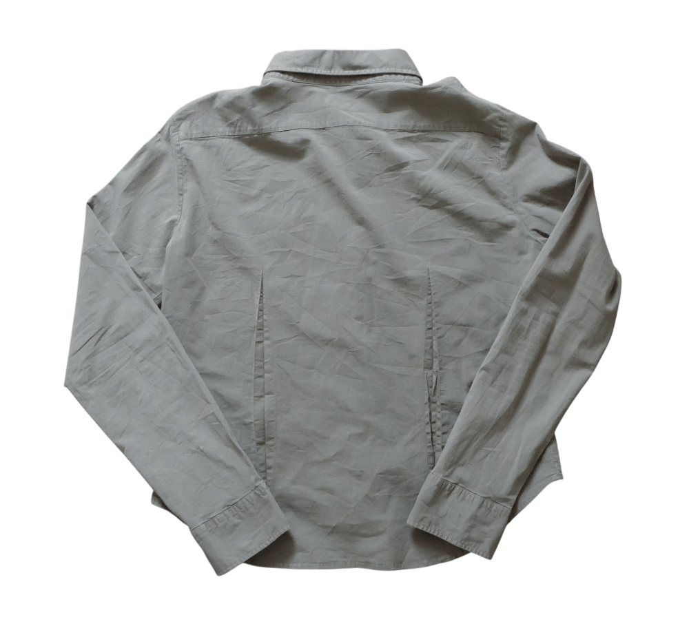 United Colors Of Benetton United Colors of Benetton Olive Green Shirt Size S / US 4 / IT 40 - 4 Thumbnail