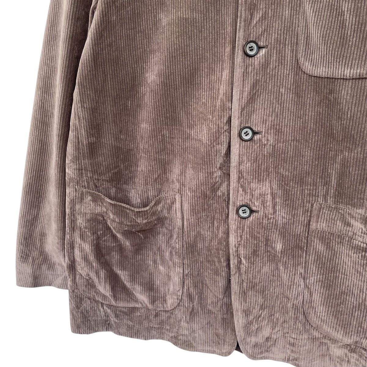 Issey Miyake 💥Vintage Intermezzo Futuro Corduroy Shirt Jacket Size US M / EU 48-50 / 2 - 4 Thumbnail