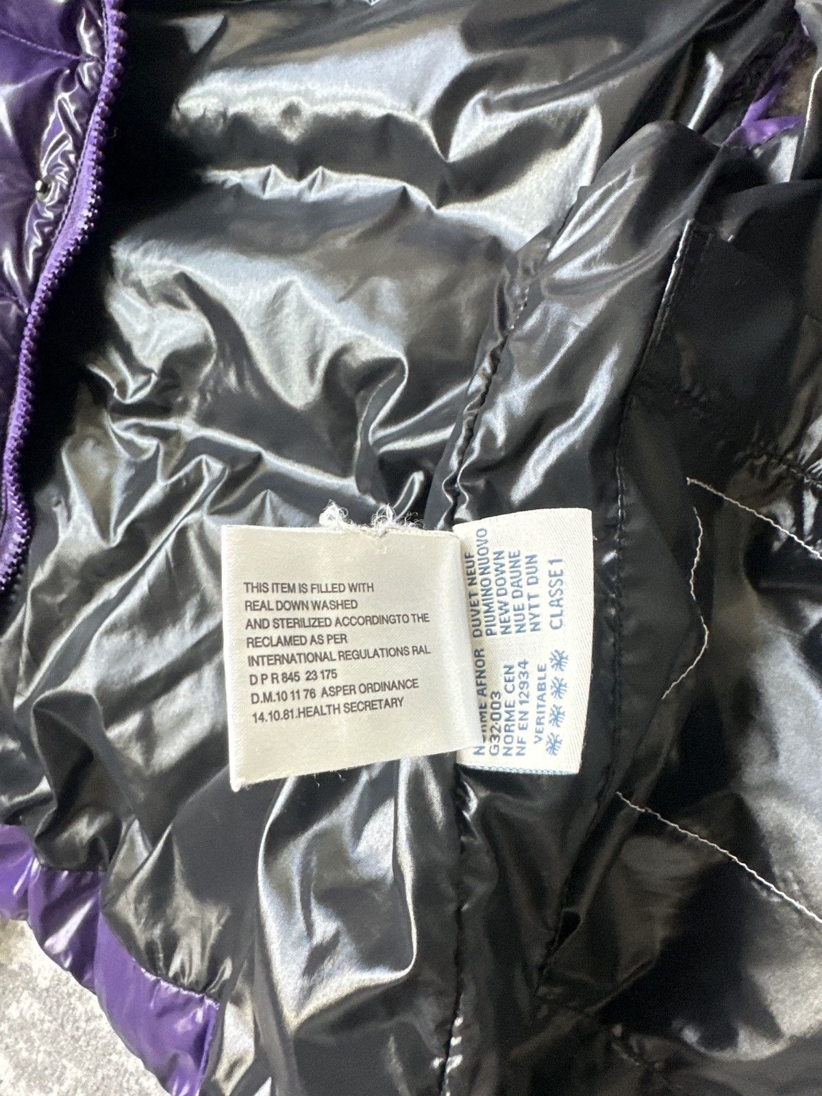 Moncler Super Rate Moncler Puffer Vest Purple Size US S / EU 44-46 / 1 - 5 Thumbnail