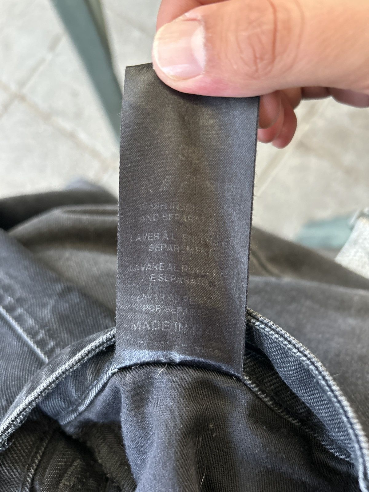 Raf by Raf Simons Cropped Denim Pants with Zipped Pocket Size US 32 / EU 48 - 6 Thumbnail