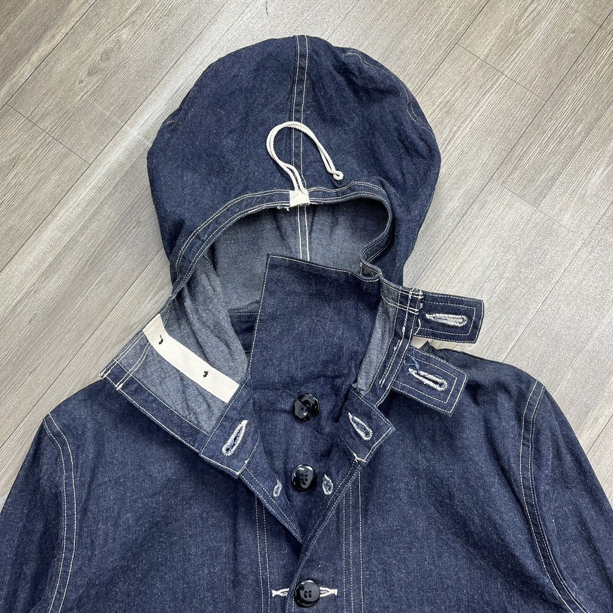 Buzz Rickson's × Japanese Brand × Toyo Enterprises Buzz Rickson’s US NAVY Pull Over Denim Jacket Size US L / EU 52-54 / 3 - 6 Thumbnail