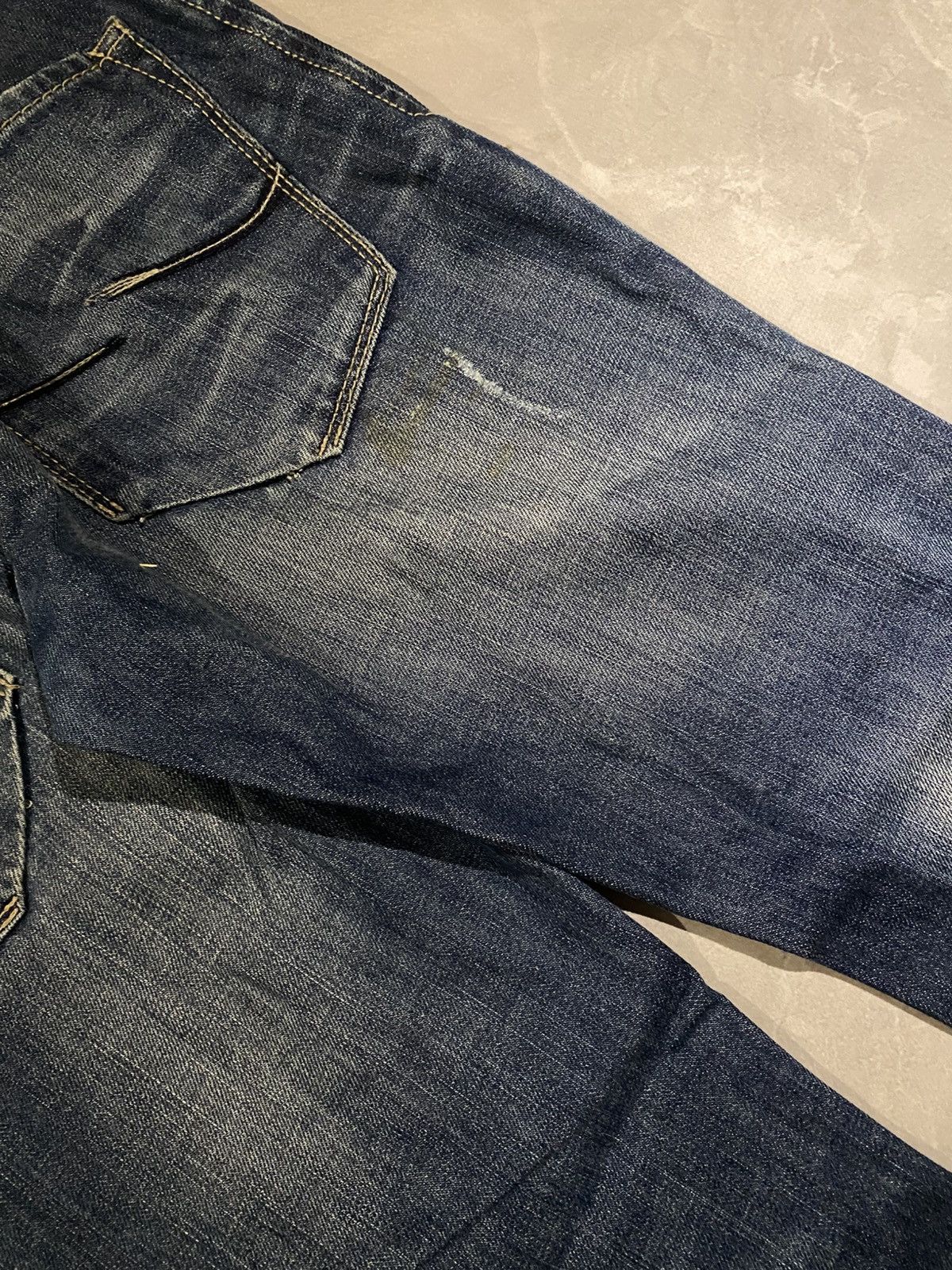 Japanese Brand Rare Avant Garde Slim Denim Size US 30 / EU 46 - 7 Thumbnail