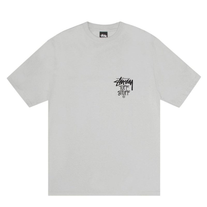 Stussy •NWT• Stüssy Tuff Stuff Tee in Fog • Size XXL Size US XXL / EU 58 / 5 - 10 Thumbnail