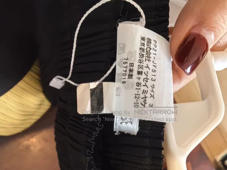 Issey Miyake Issey Miyake size:3 Black Twist Pants Size 31" - 4 Thumbnail
