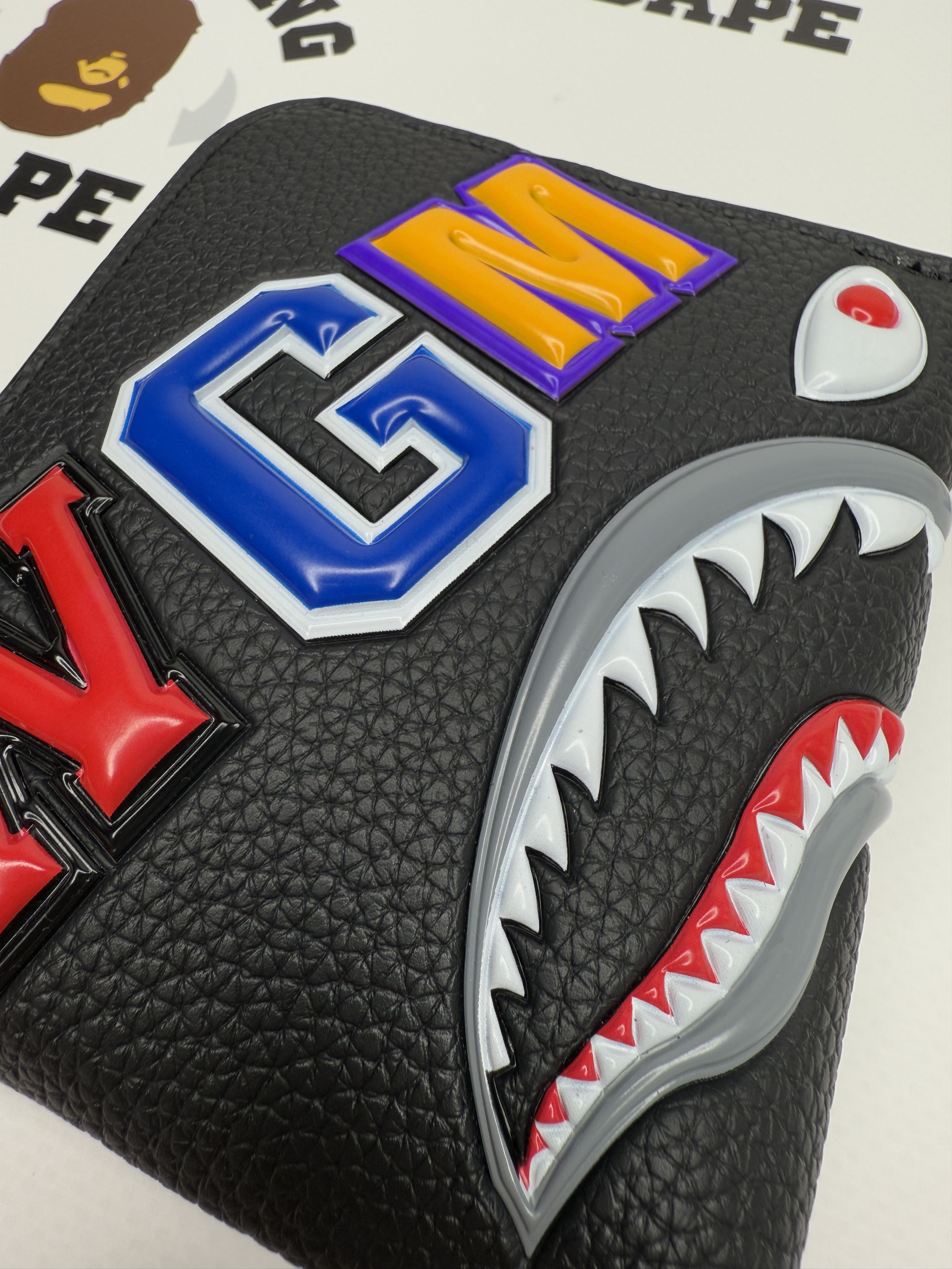 Bape BAPE SHARK MINI WALLET Size ONE SIZE - 7 Thumbnail