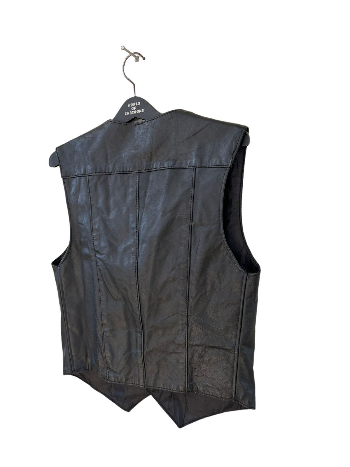 Leather Vintage Gregory & Sons Leather Vest Black Size US M / EU 48-50 / 2 - 12 Thumbnail
