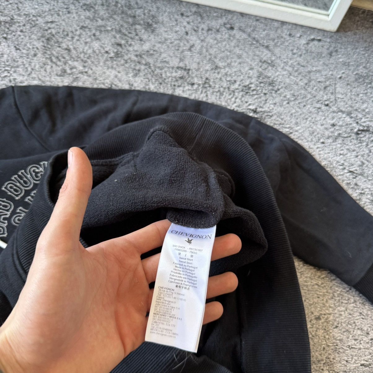 Chevignon Chevignon black hoodie bad duck club Size US M / EU 48-50 / 2 - 7 Thumbnail