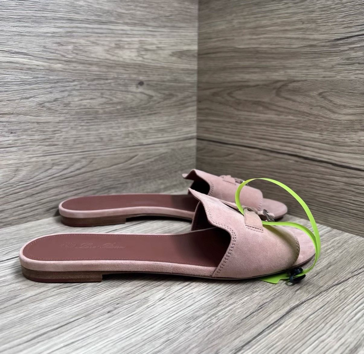 Loro Piana Loro Piana Summer Charms Pink & Brown Slippers J41 Size US 6.5 / IT 36.5 - 2 Thumbnail