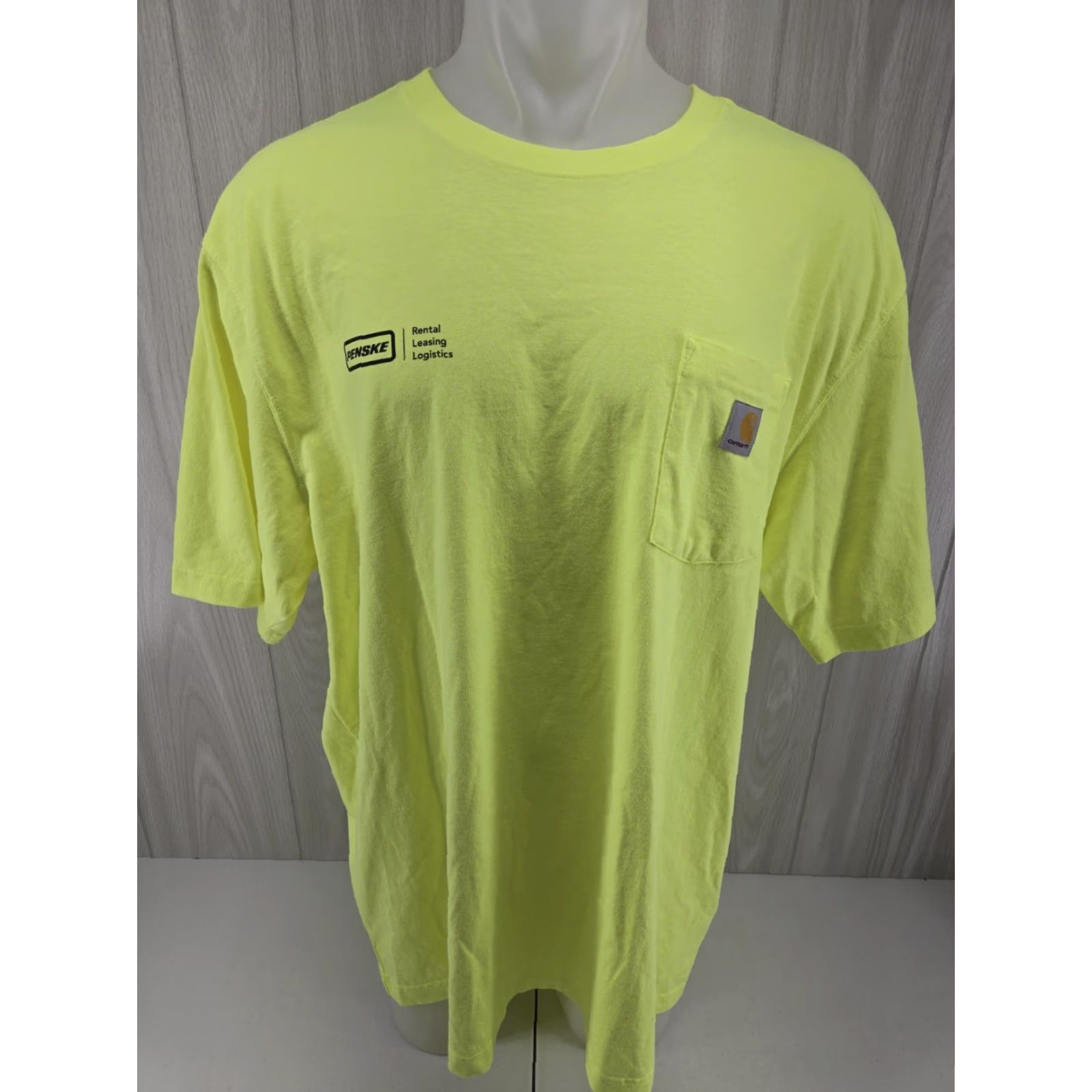 Carhartt Carhartt T-shirt Mens 2XL Yellow Crew Neck Pocket Shirt Vintage-None Size US XXL / EU 58 / 5 - 2 Thumbnail