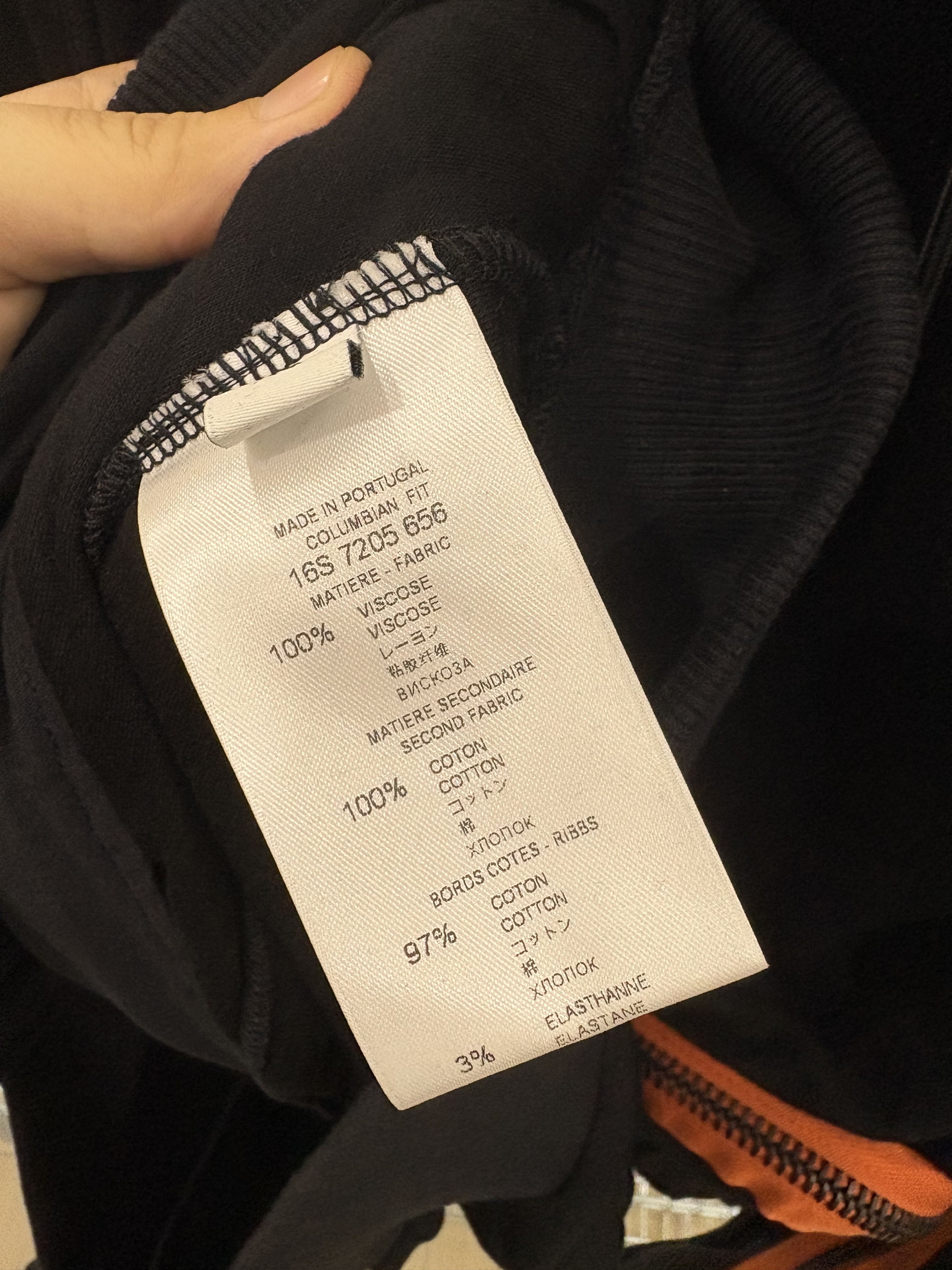 Givenchy Givenchy SS16 Orange Zip Sleeve Hoodie Size US XL / EU 56 / 4 - 7 Thumbnail