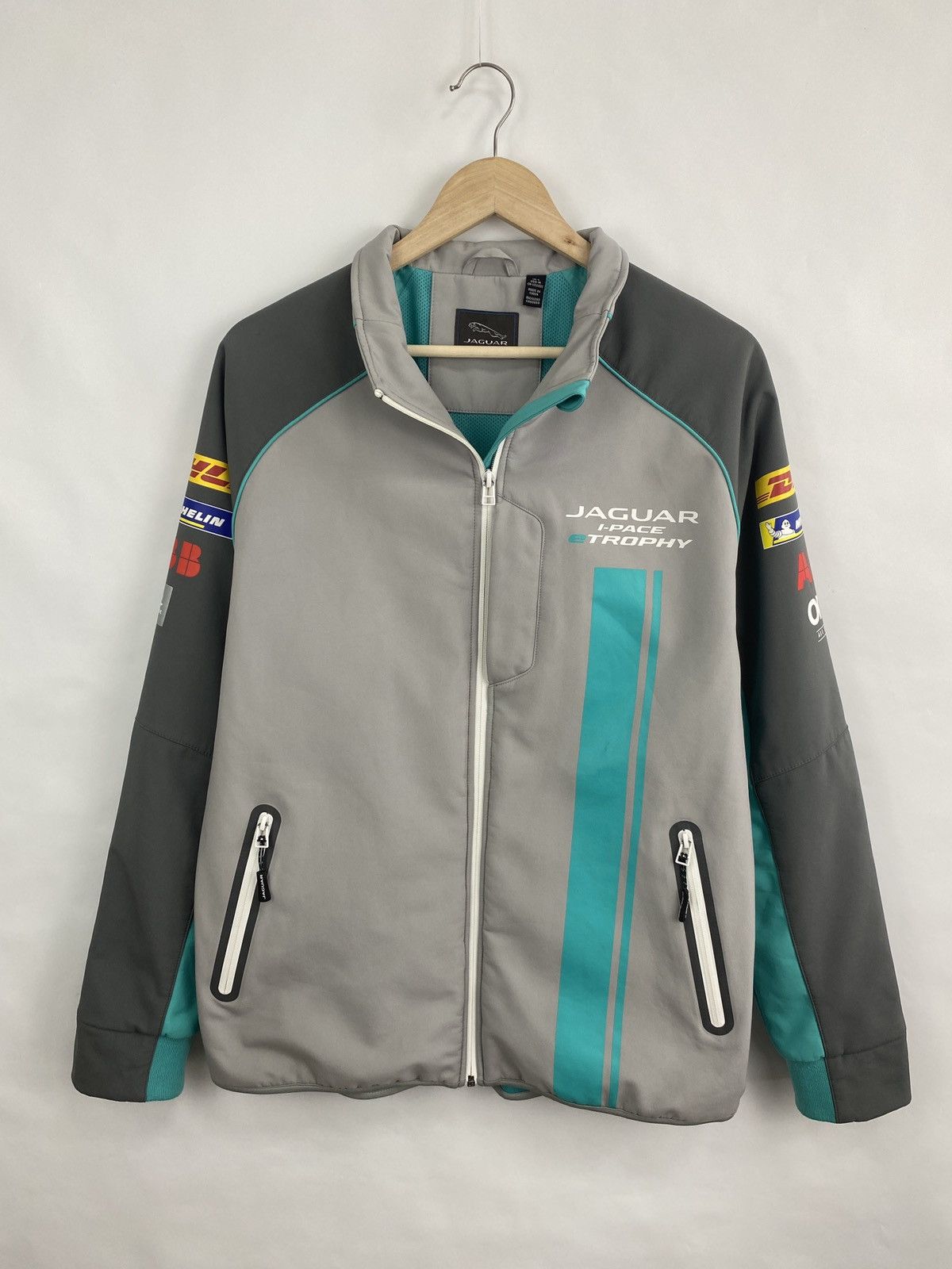 Formula 1 🇺🇸 Jaguar I Pace eTrophy Nascar Racing Jacket Rare Retro Size US M / EU 48-50 / 2 - 3 Thumbnail