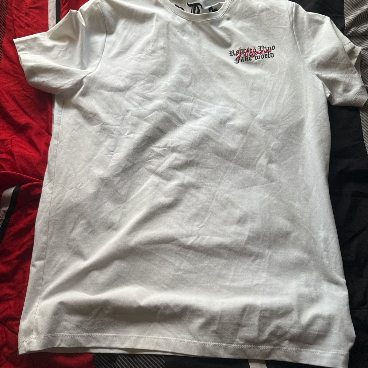 Other White and red Milano Tee Size US L / EU 52-54 / 3 - 2 Thumbnail