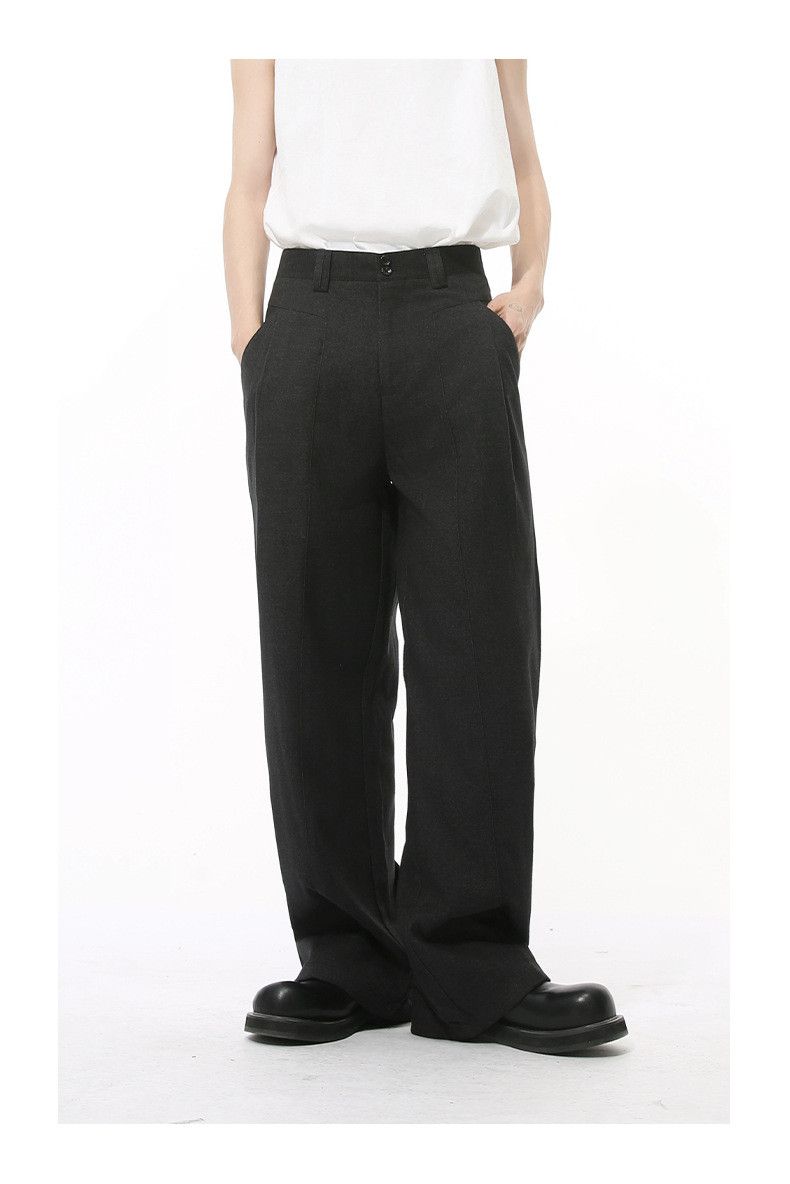 Japanese Brand × Jean Japanese retro cleanfit drape straight simple casual pants Size US 32 / EU 48 - 1 Thumbnail