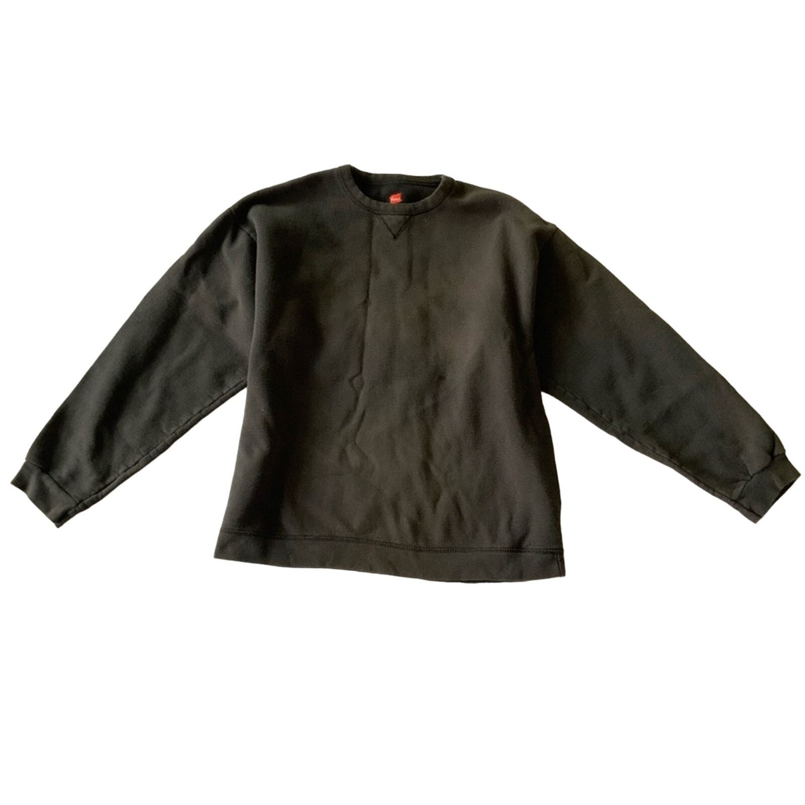 Hanes Hanes Black Sweatshirt Size US L / EU 52-54 / 3 - 1 Thumbnail