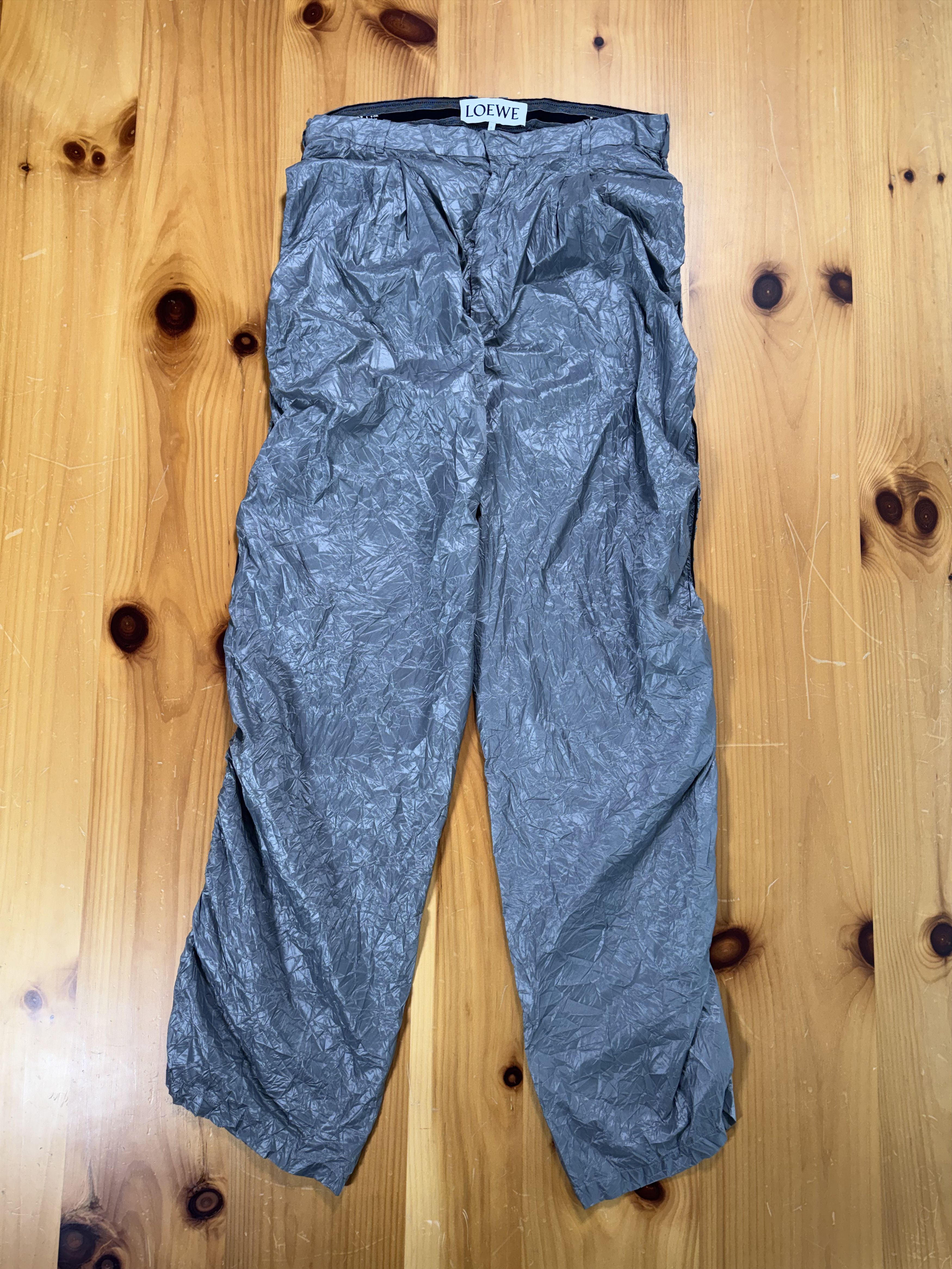 Loewe Loewe SS 23 Runway RARE Crinkle Trouser Pants Size US 34 / EU 50 - 1 Thumbnail