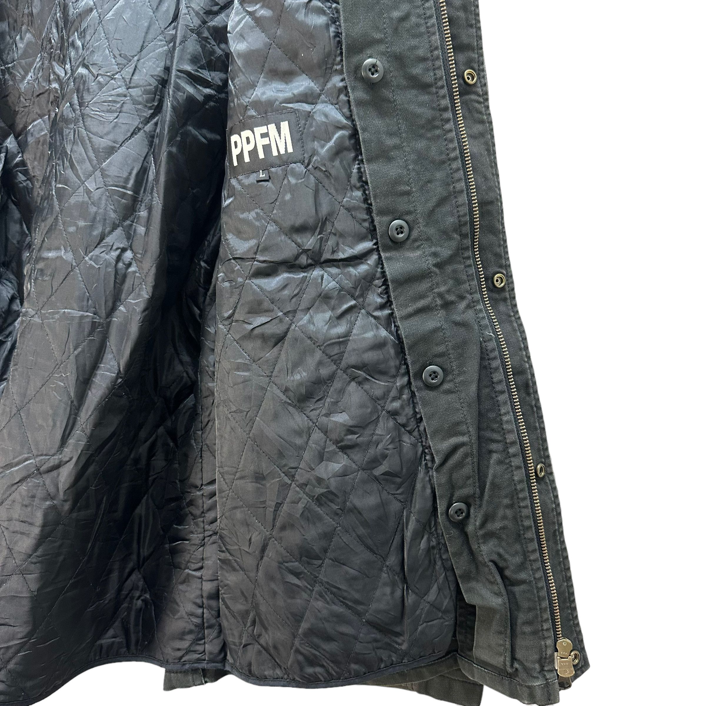 PPFM PPFM SUN FADED FUR HOODIE JACKET #8630-018 Size US L / EU 52-54 / 3 - 12 Thumbnail
