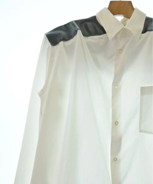 Comme des Garcons Homme Plus Shirt Long Sleeve Button Up Chest Pocket Plain White Size US M / EU 48-50 / 2 - 3 Thumbnail