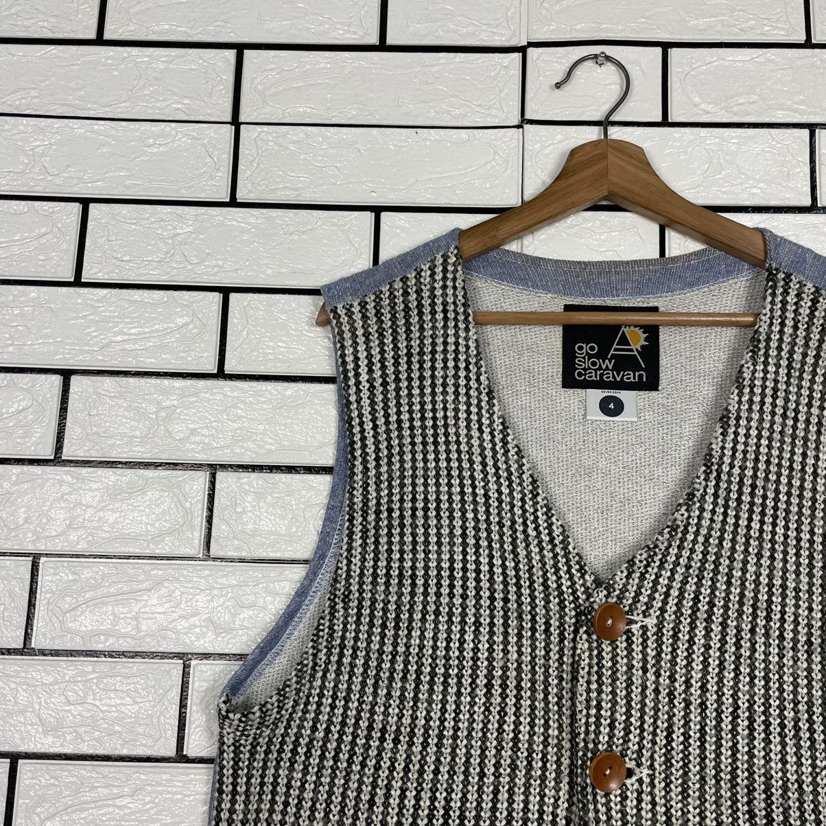 Japanese Brand Go Slow Caravan Hickory Vest Size US M / EU 48-50 / 2 - 6 Thumbnail