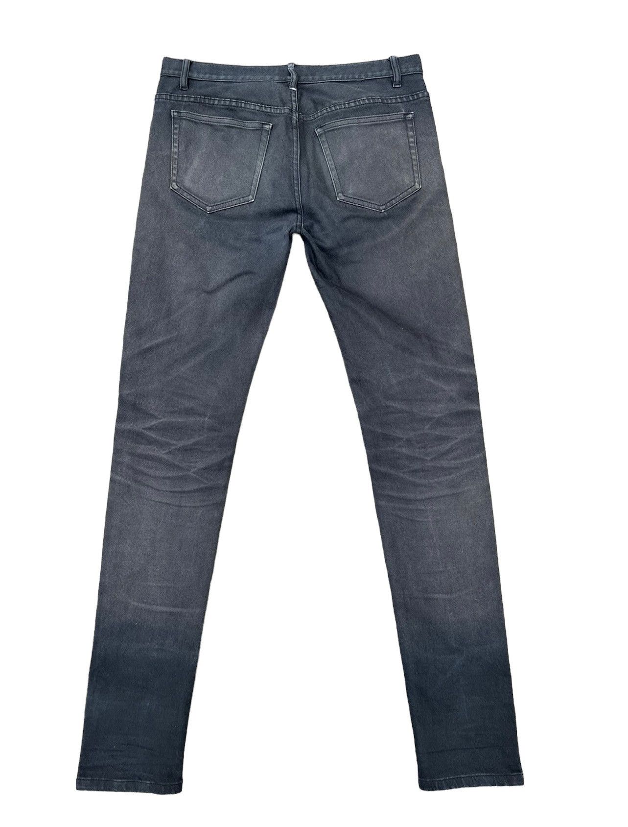 A.P.C. Vintage A.P.C. Petit Standard Sun Fade Black Denim Jeans Size US 30 / EU 46 - 2 Thumbnail