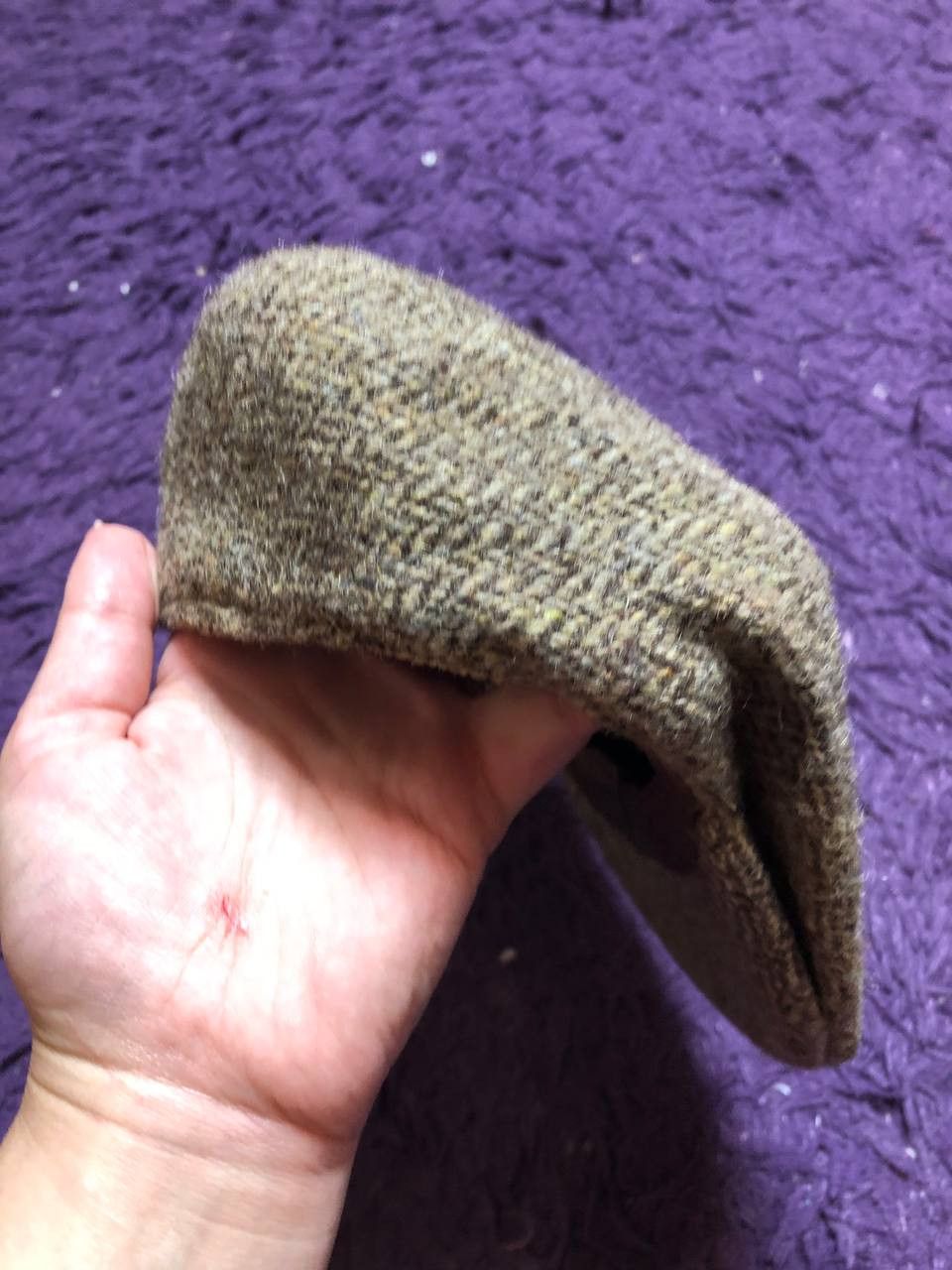 Harris Tweed One Size Vintage Hats Harris Tweed Y2K Streetwear Size ONE SIZE - 9 Thumbnail