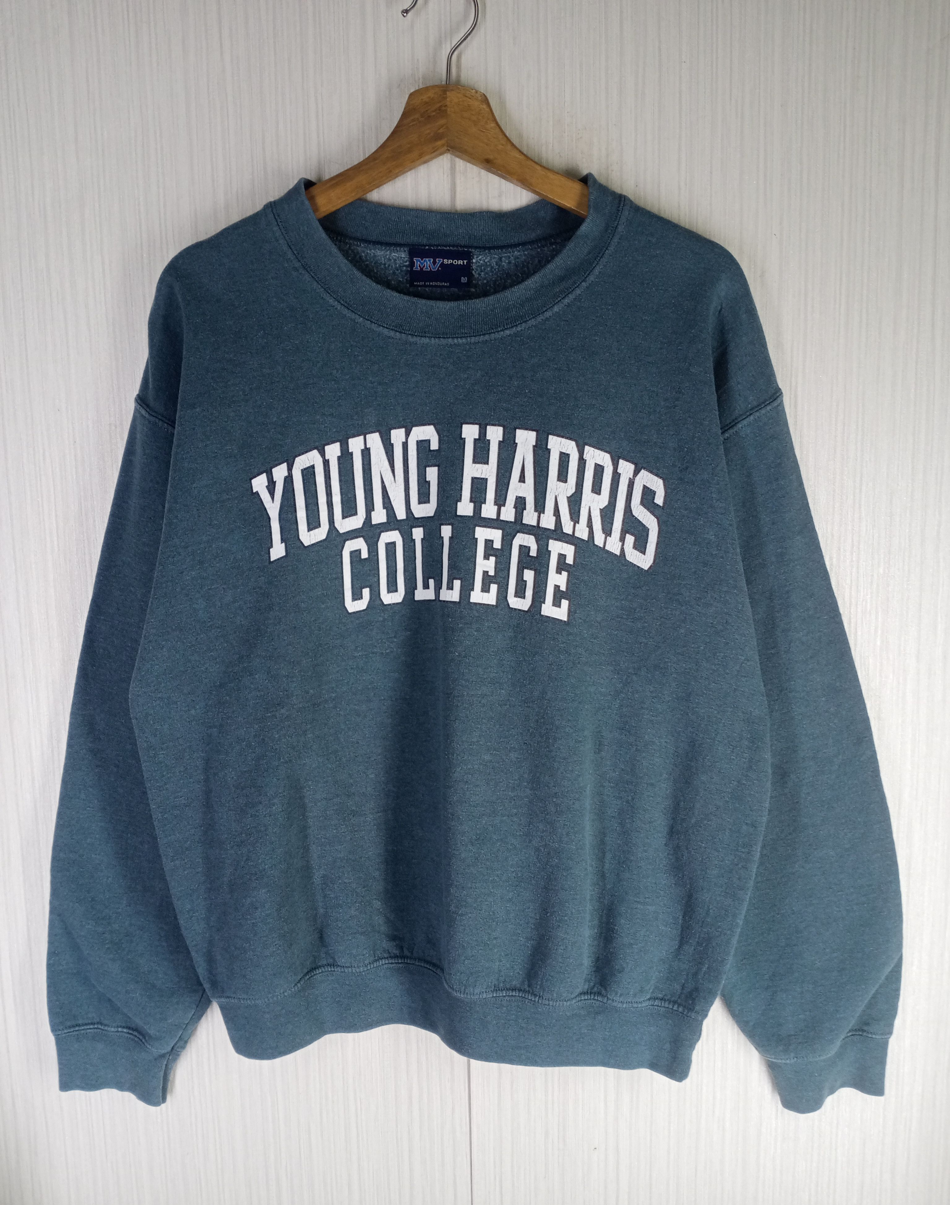 Other Rare Vintage 90s Young Harris College Crewneck Sweatshirt Size US M / EU 48-50 / 2 - 1 Thumbnail