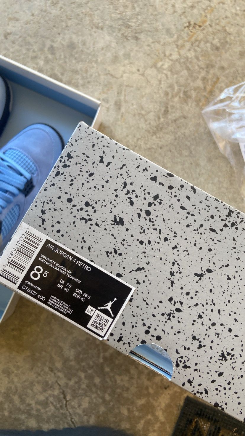 Jordan Brand AJR 4 University Blue Size US 8.5 / EU 41-42 - 7 Thumbnail