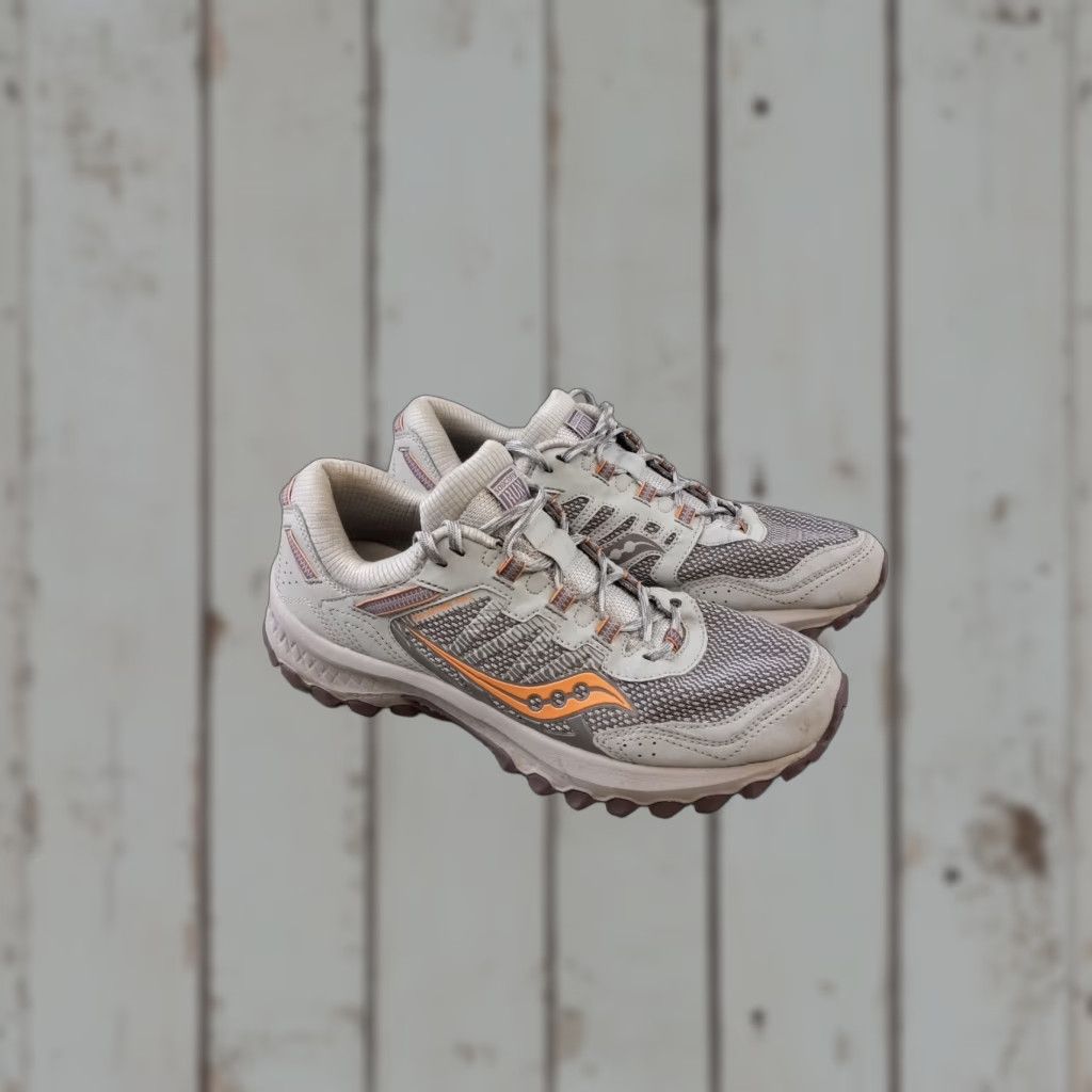 Saucony Saucony Women's Excursion TR 13 Sneakers Gray S10524-17 Running Size 9.5 - Lace Up, Low Top, Breathable, Arch Support, Comfortable Shoes Size US 10 / IT 40 - 1 Thumbnail